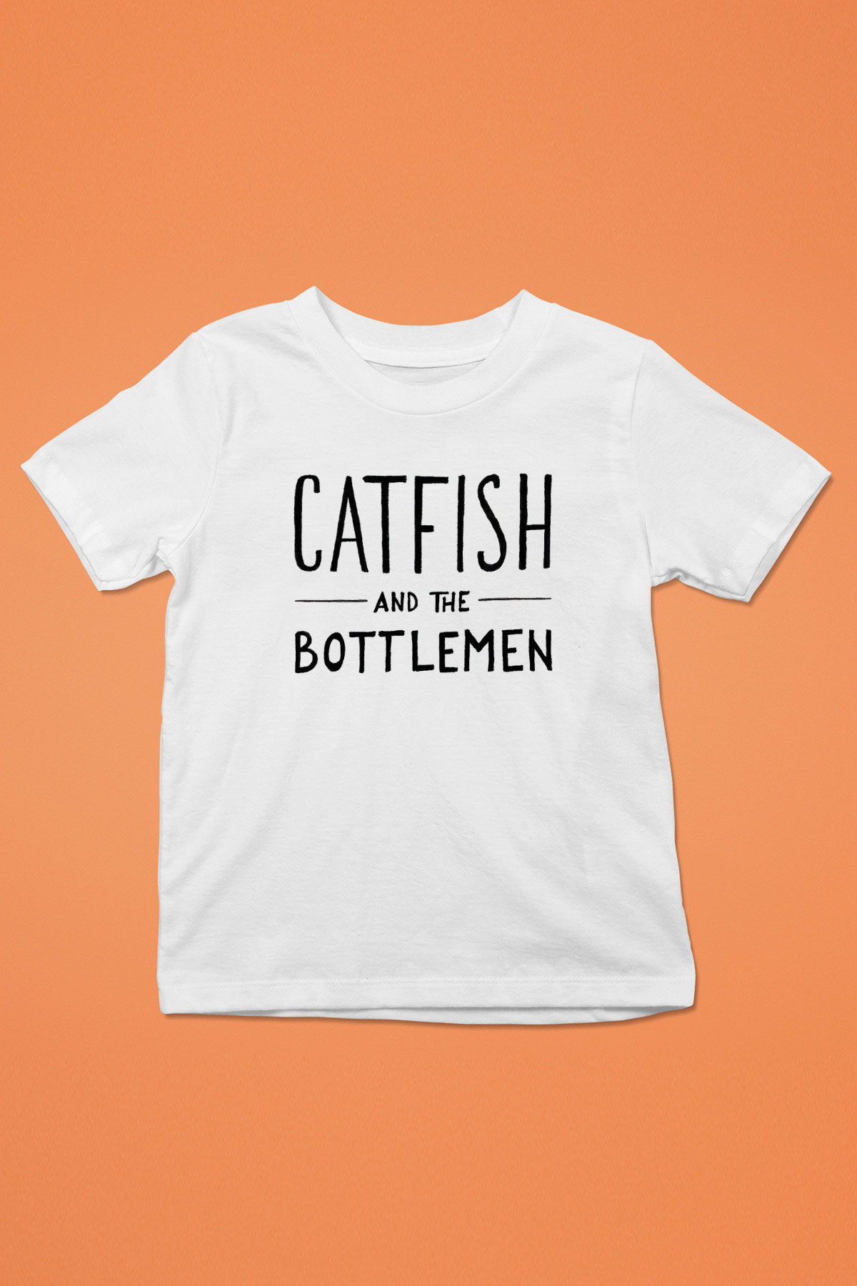 Catfish And The Bottlemen Baskılı Beyaz Unisex Çocuk Tişört