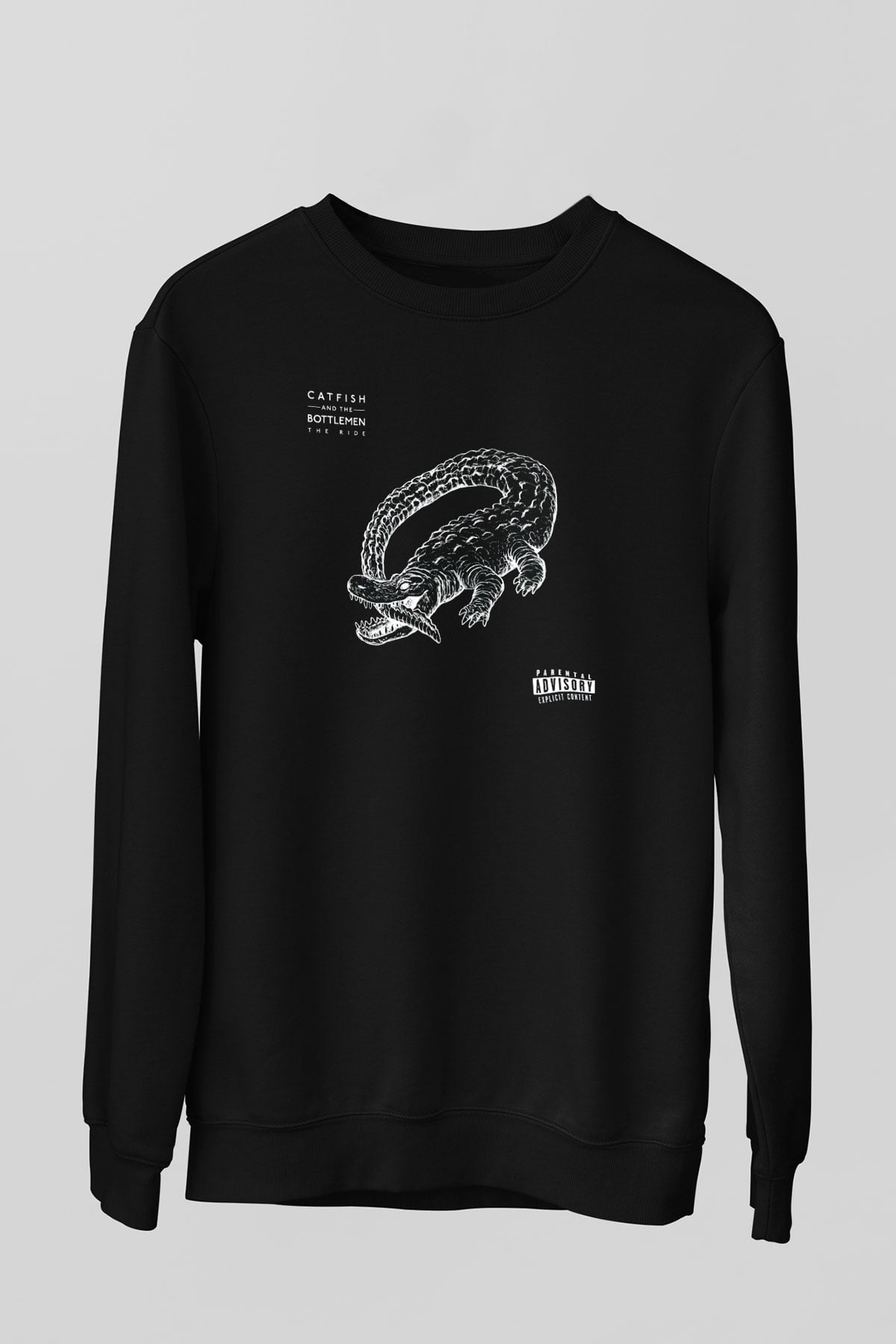 Catfish And The Bottlemen Siyah Unisex Sweatshirt