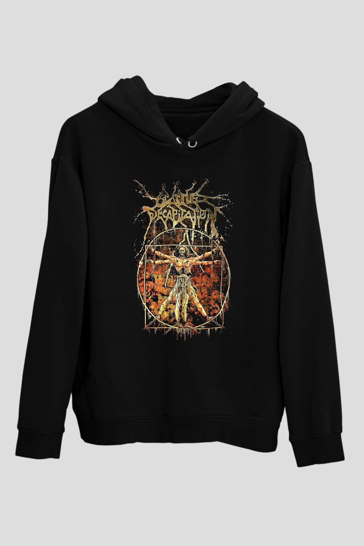 Cattle Decapitation Siyah Unisex Hoodie