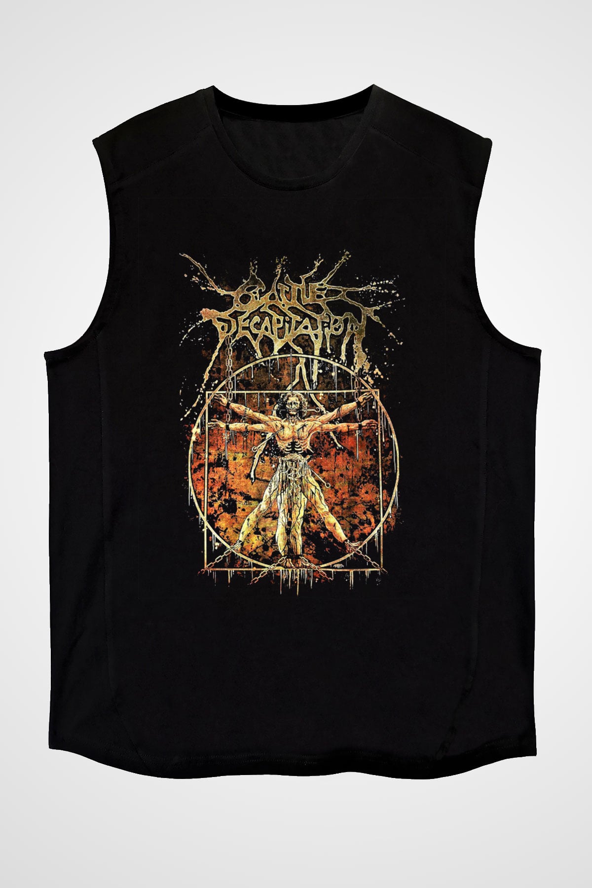 Cattle Decapitation Siyah Unisex Kolsuz Tişört