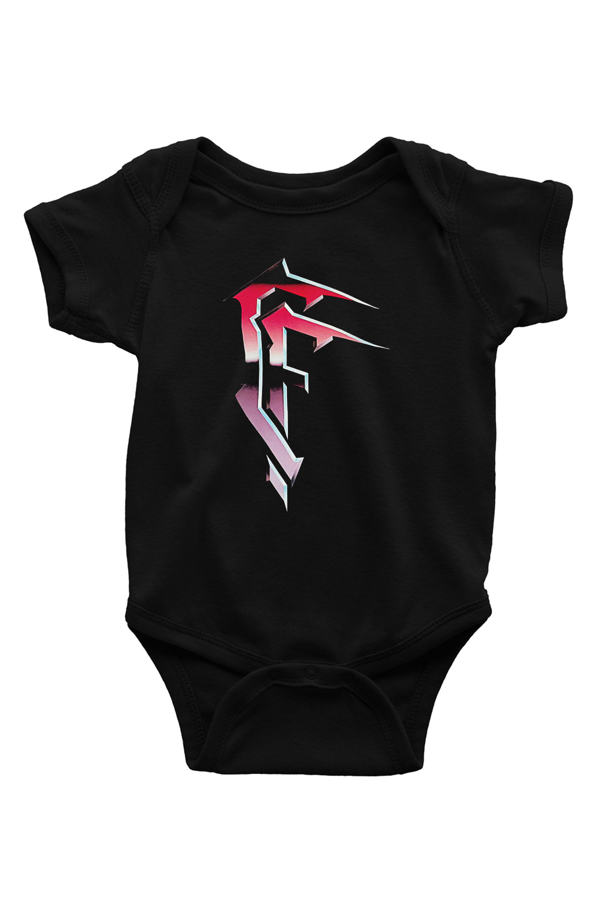 Celtic Frost Baskılı Unisex Siyah Bebek Body - Zıbın