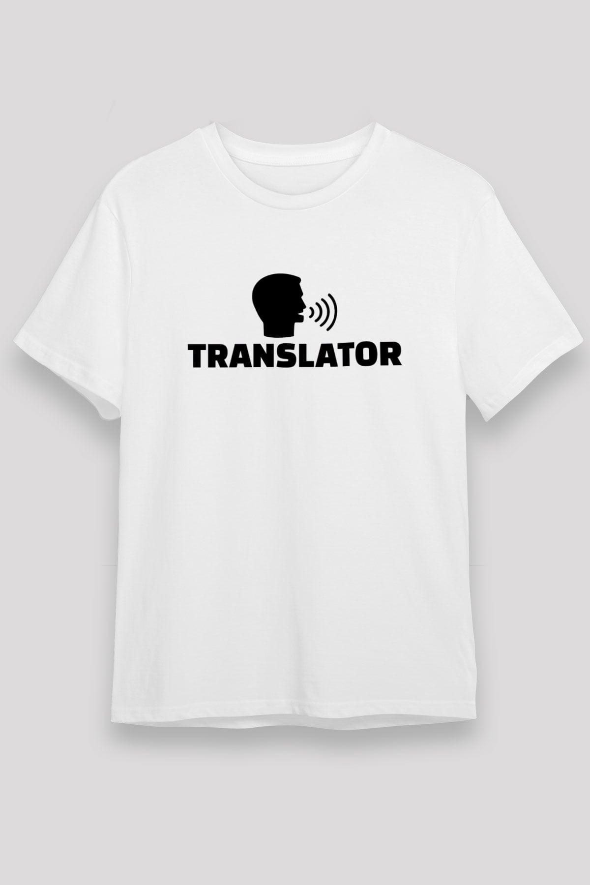 Çevirmen Beyaz Unisex Tişört T-Shirt - TişörtFabrikası