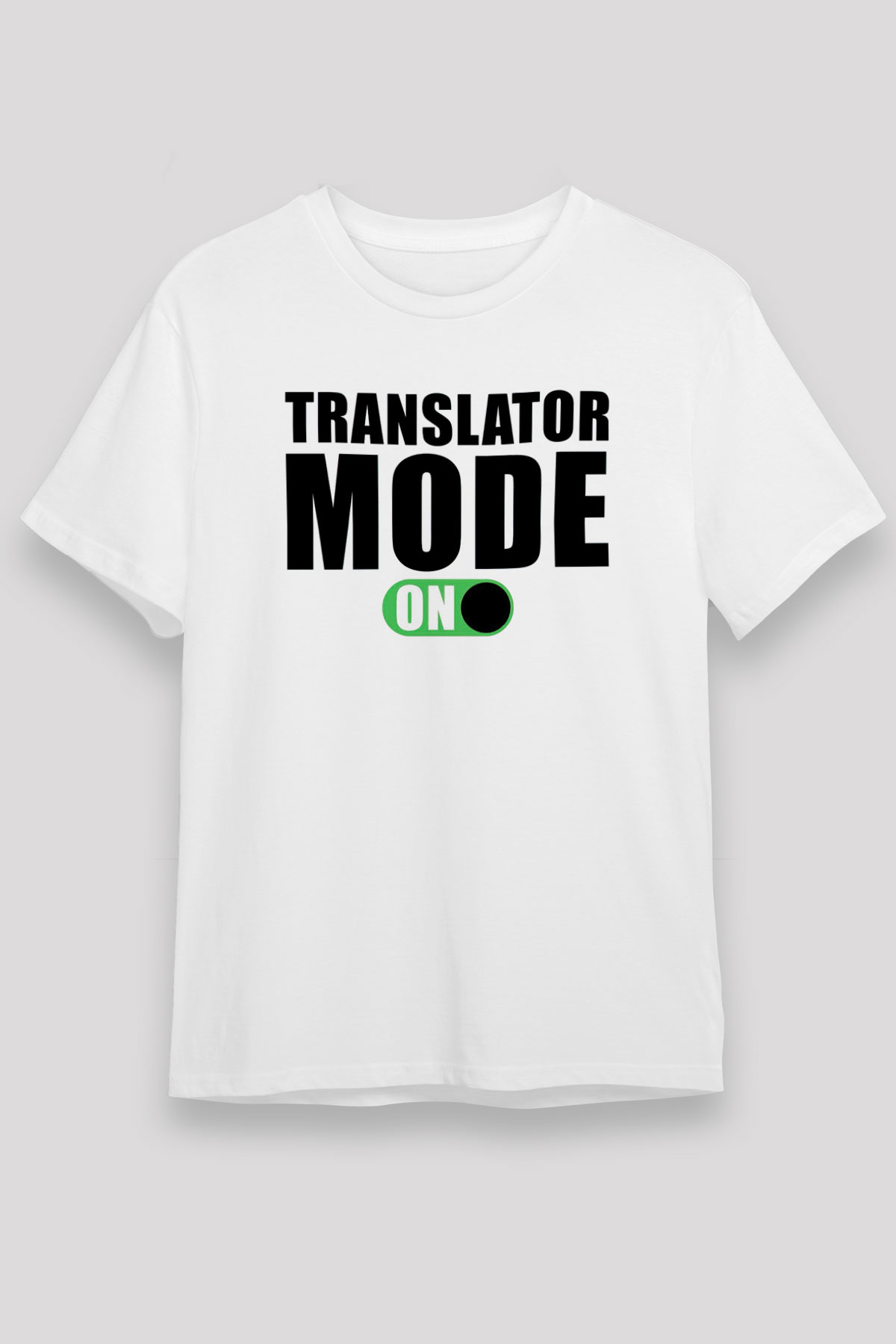 Çevirmen Beyaz Unisex Tişört T-Shirt - TişörtFabrikası