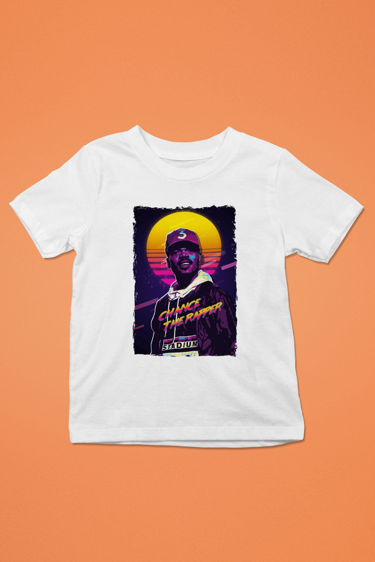 Chance The Rapper Beyaz Unisex Çocuk Tişört