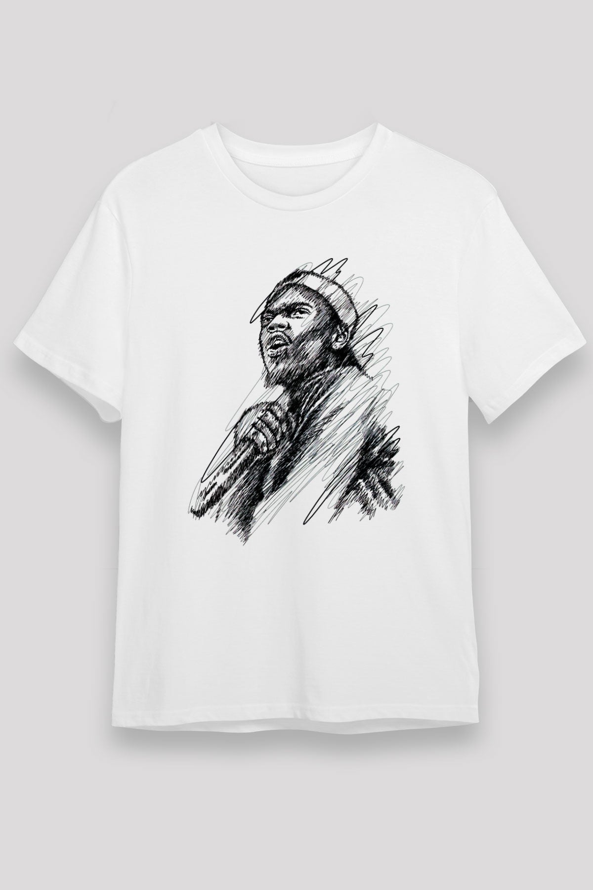 Chance The Rapper Beyaz Unisex Tişört T-Shirt - TişörtFabrikası