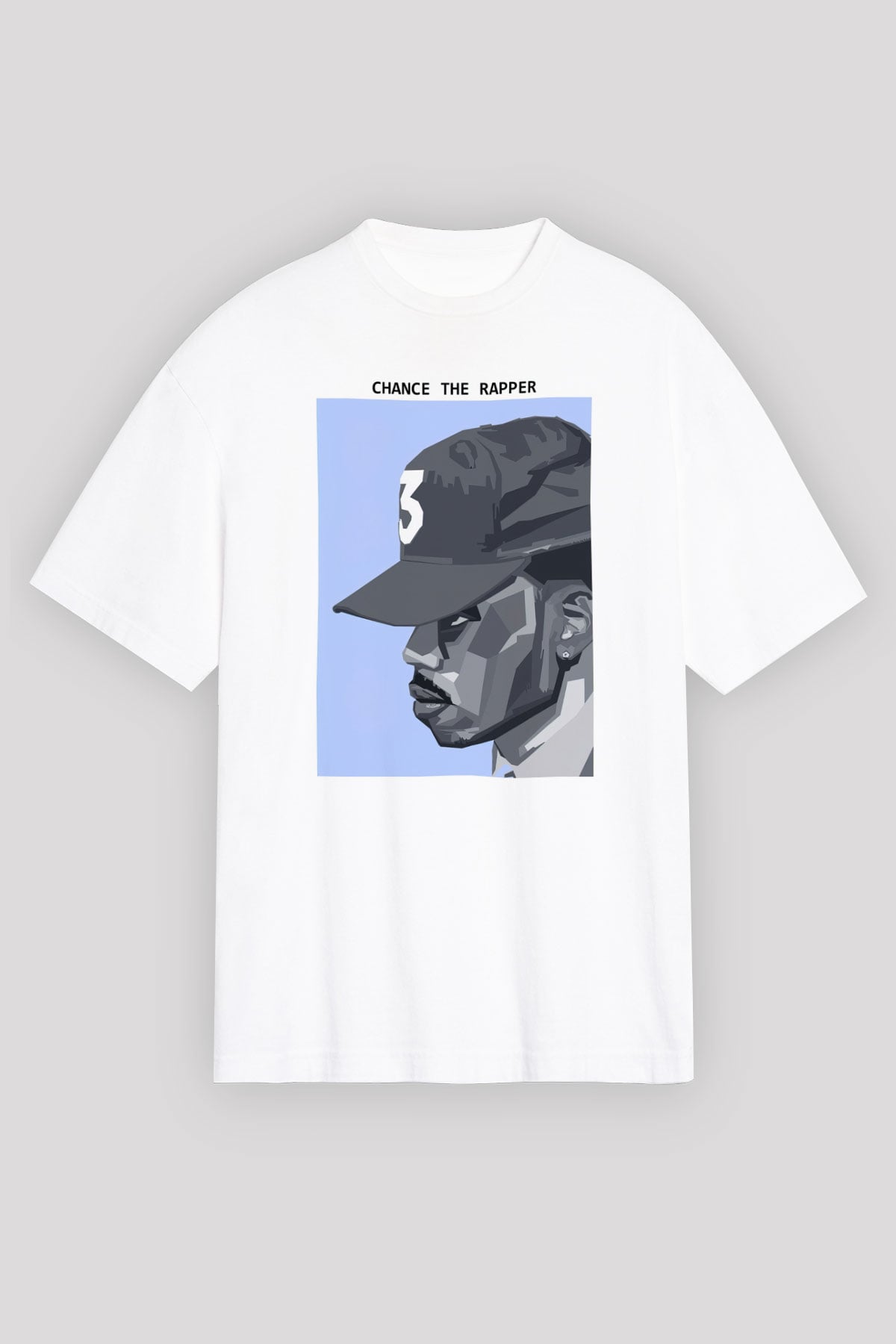 Chance The Rapper Beyaz Unisex Tişört T-Shirt - TişörtFabrikası