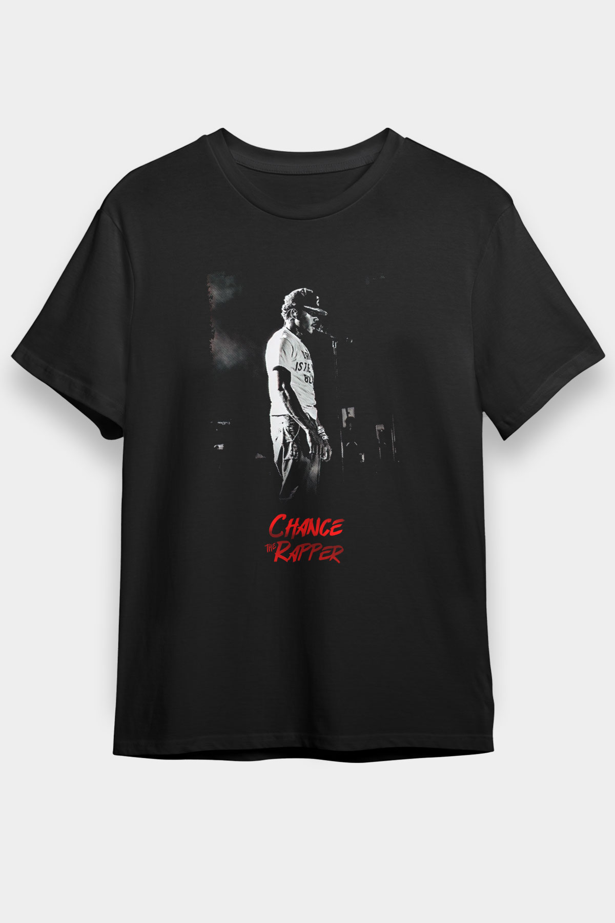 Chance The Rapper Siyah Unisex Tişört T-Shirt - TişörtFabrikası