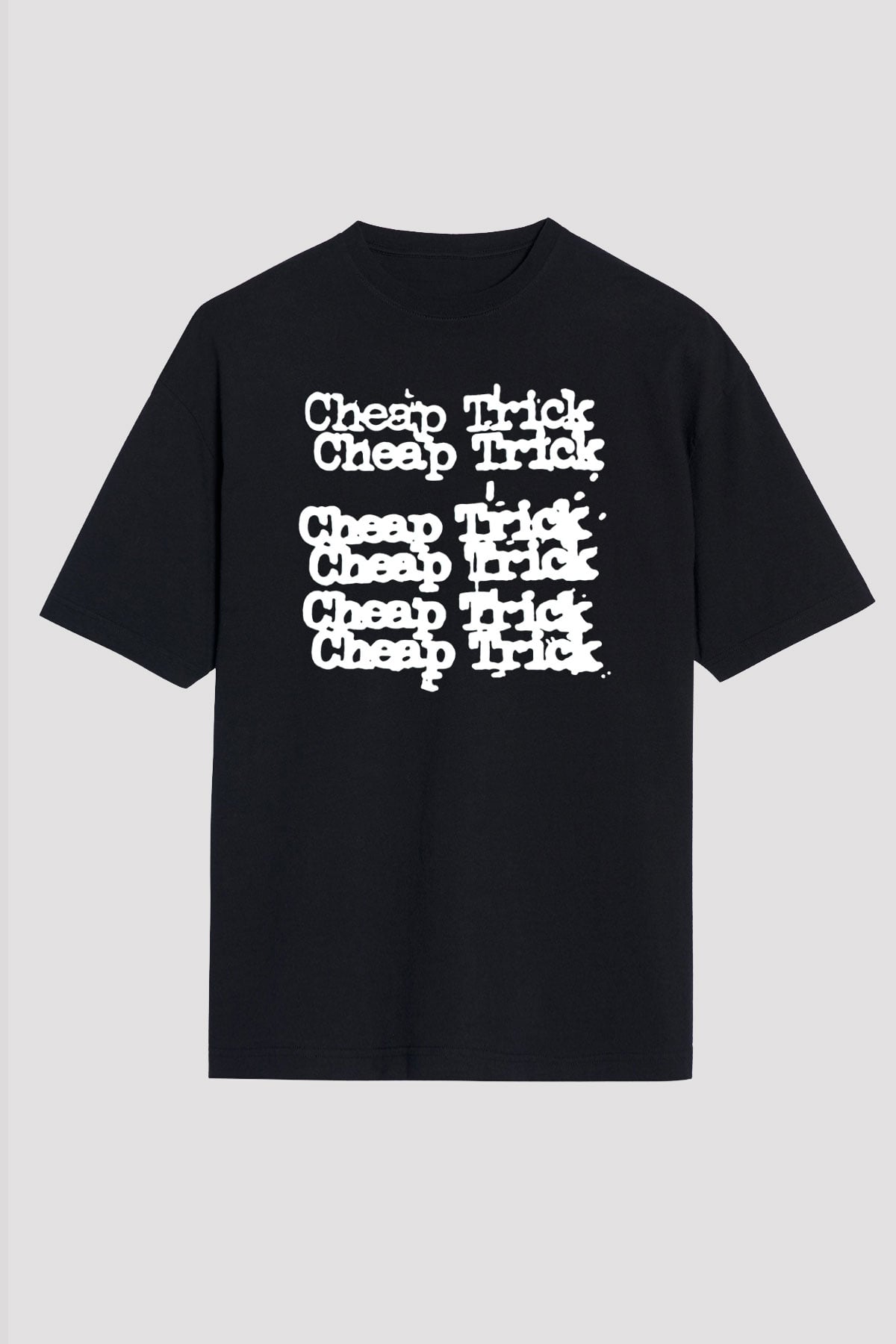 Cheap Trick Siyah Unisex Tişört T-Shirt - TişörtFabrikası