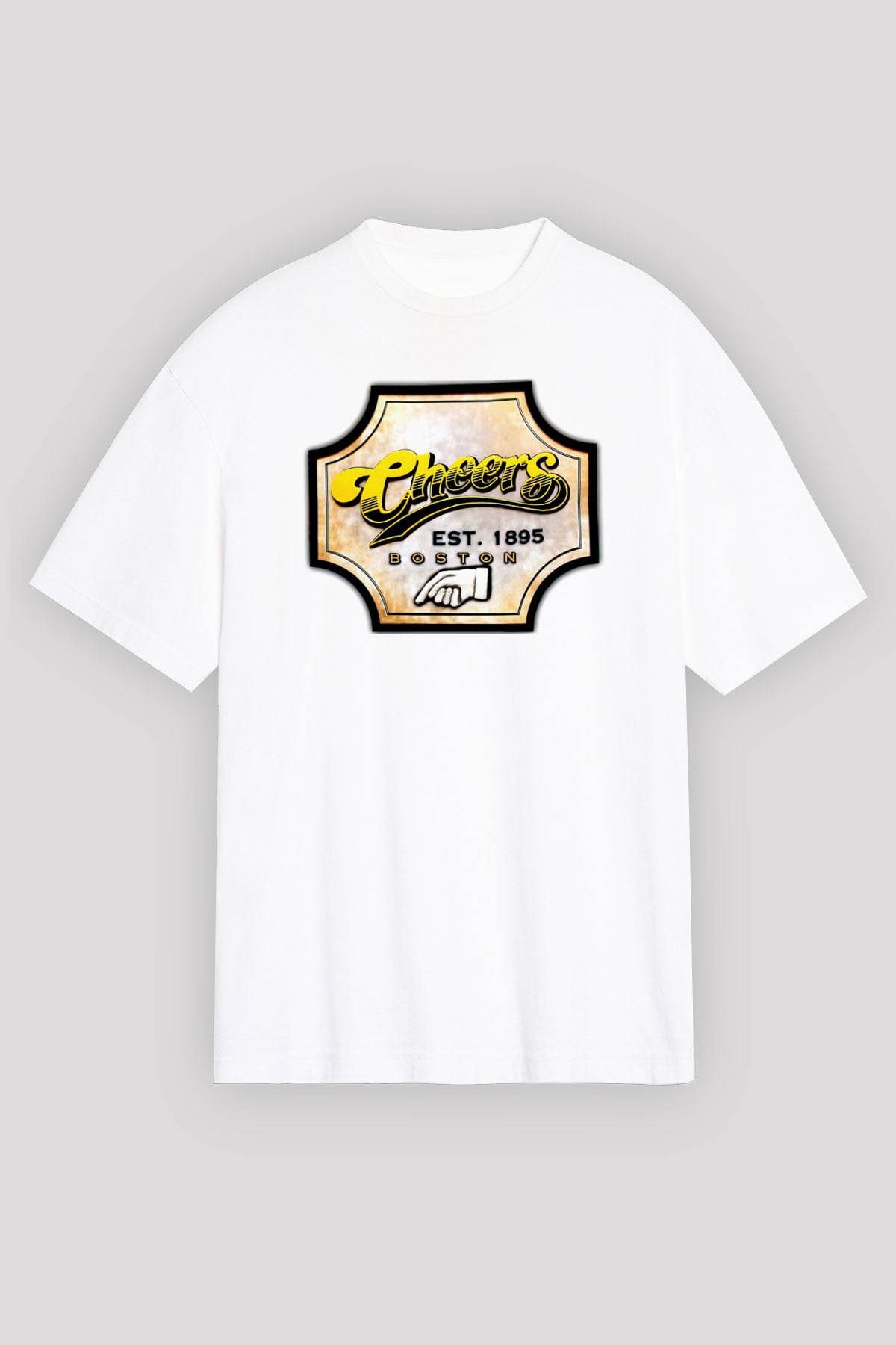 Cheers Siyah Unisex Tişört