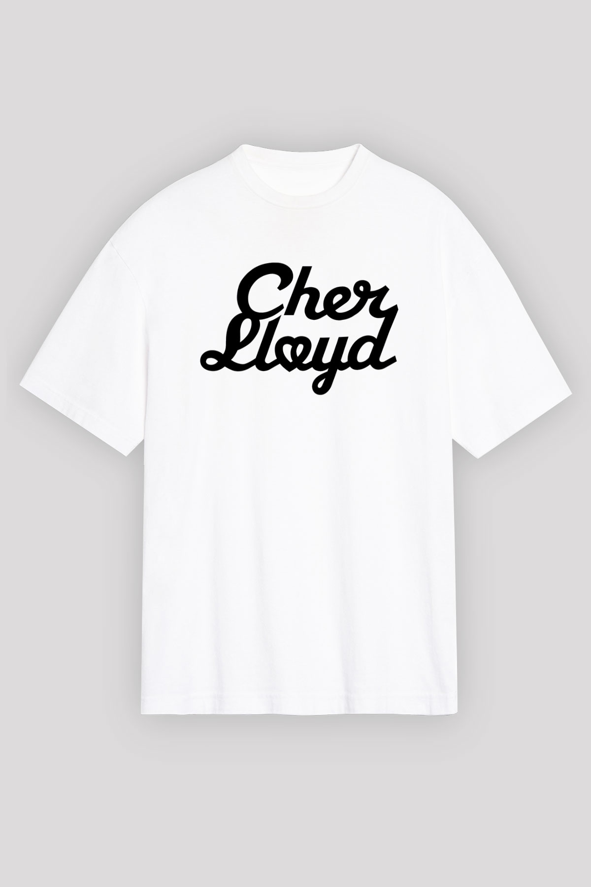 Cher Lloyd Beyaz Unisex Tişört T-Shirt - TişörtFabrikası
