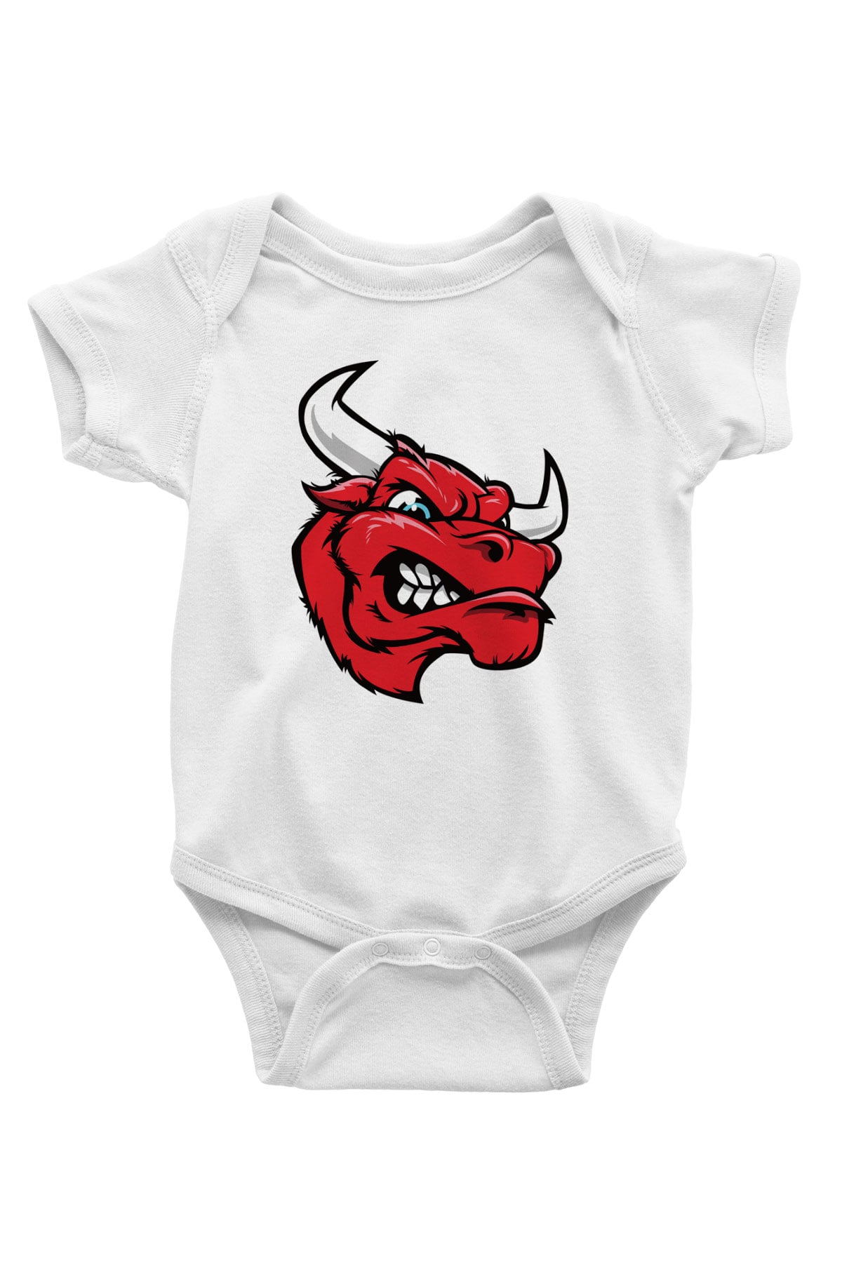 Chicago Bulls Beyaz Bebek Body - Zıbın