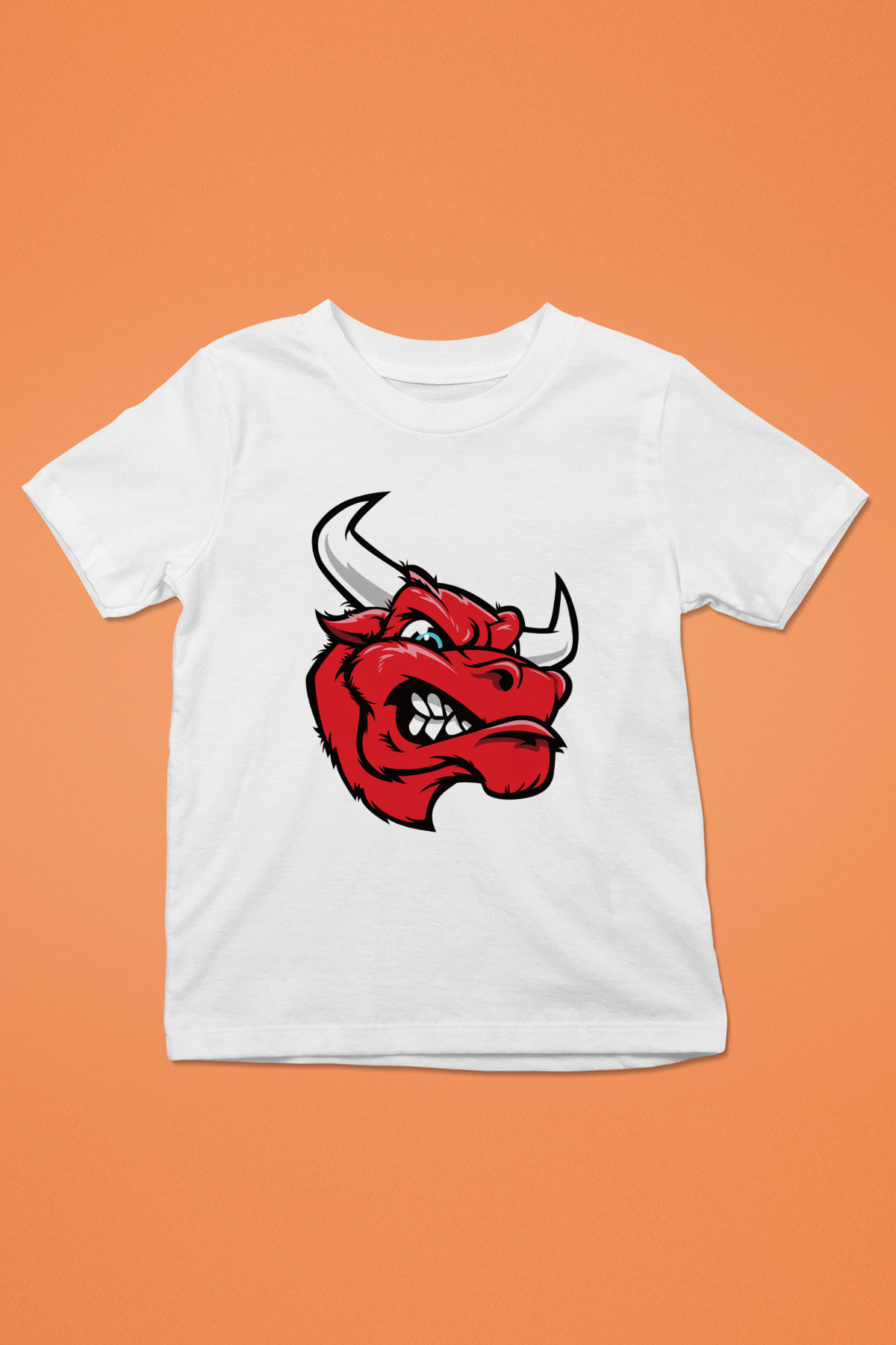 Chicago Bulls Beyaz Unisex Çocuk Tişört