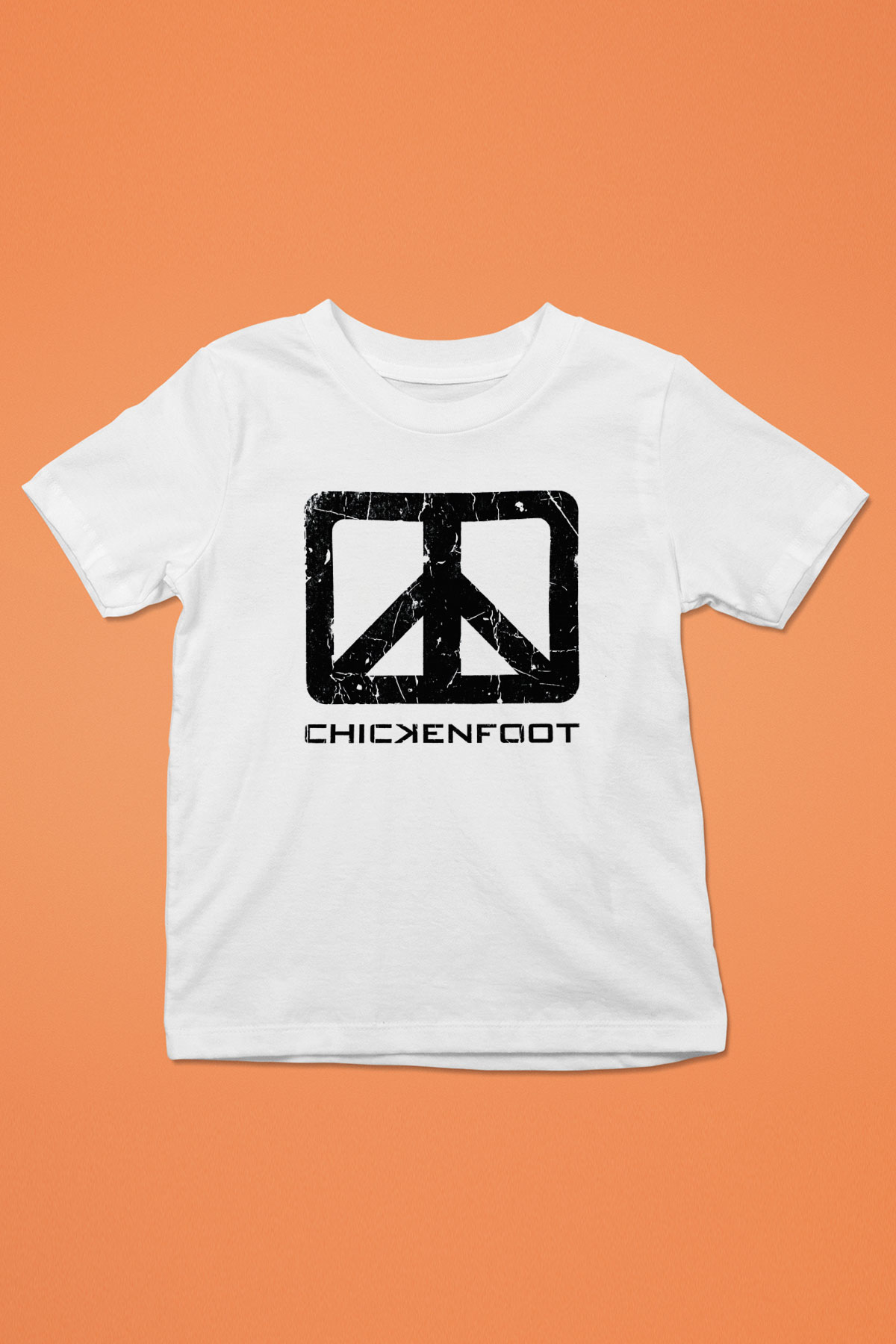 Chickenfoot Beyaz Unisex Çocuk Tişört