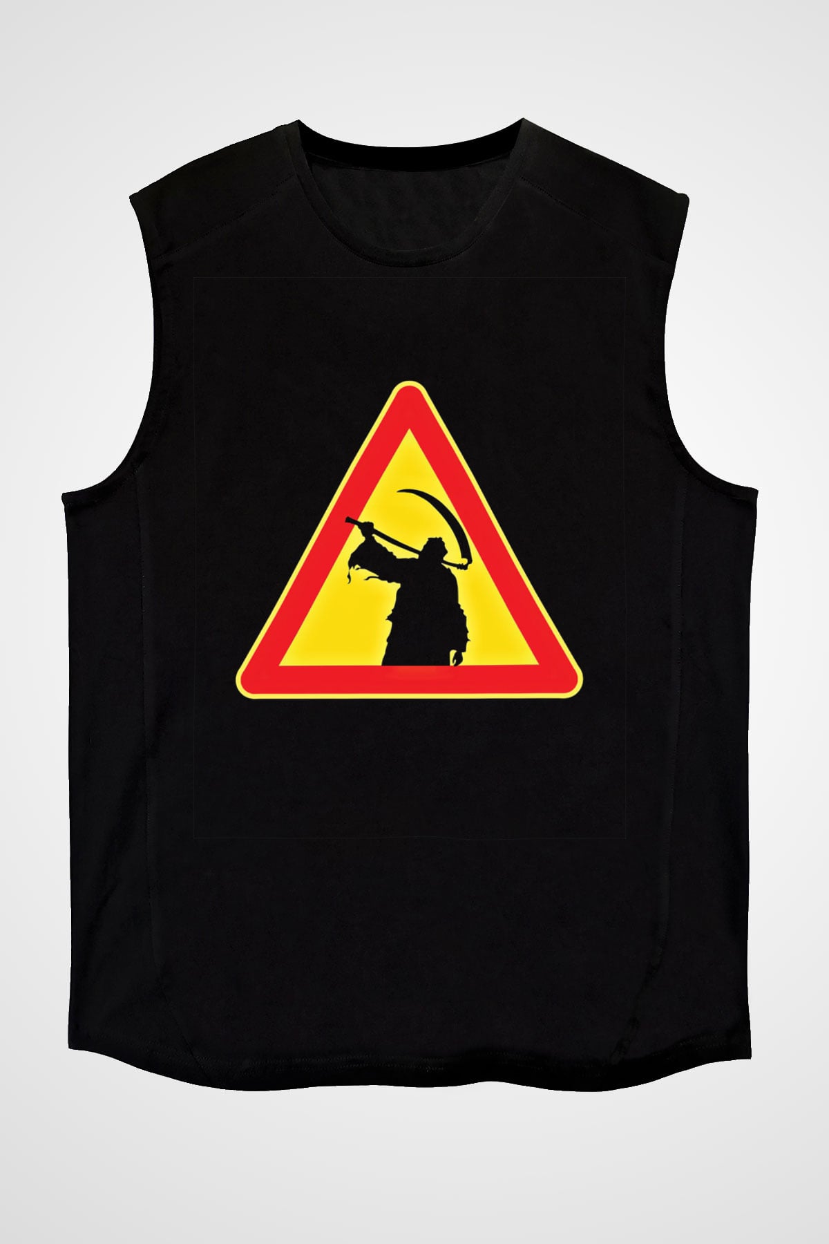 Children of Bodom Baskılı Unisex Siyah Kolsuz Tişört
