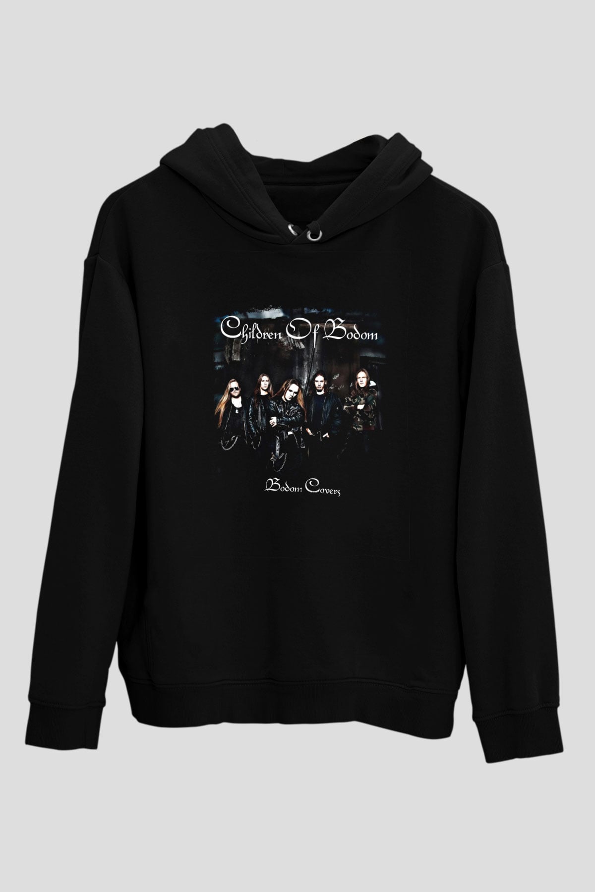 Children of Bodom Baskılı Unisex Siyah Hoodie