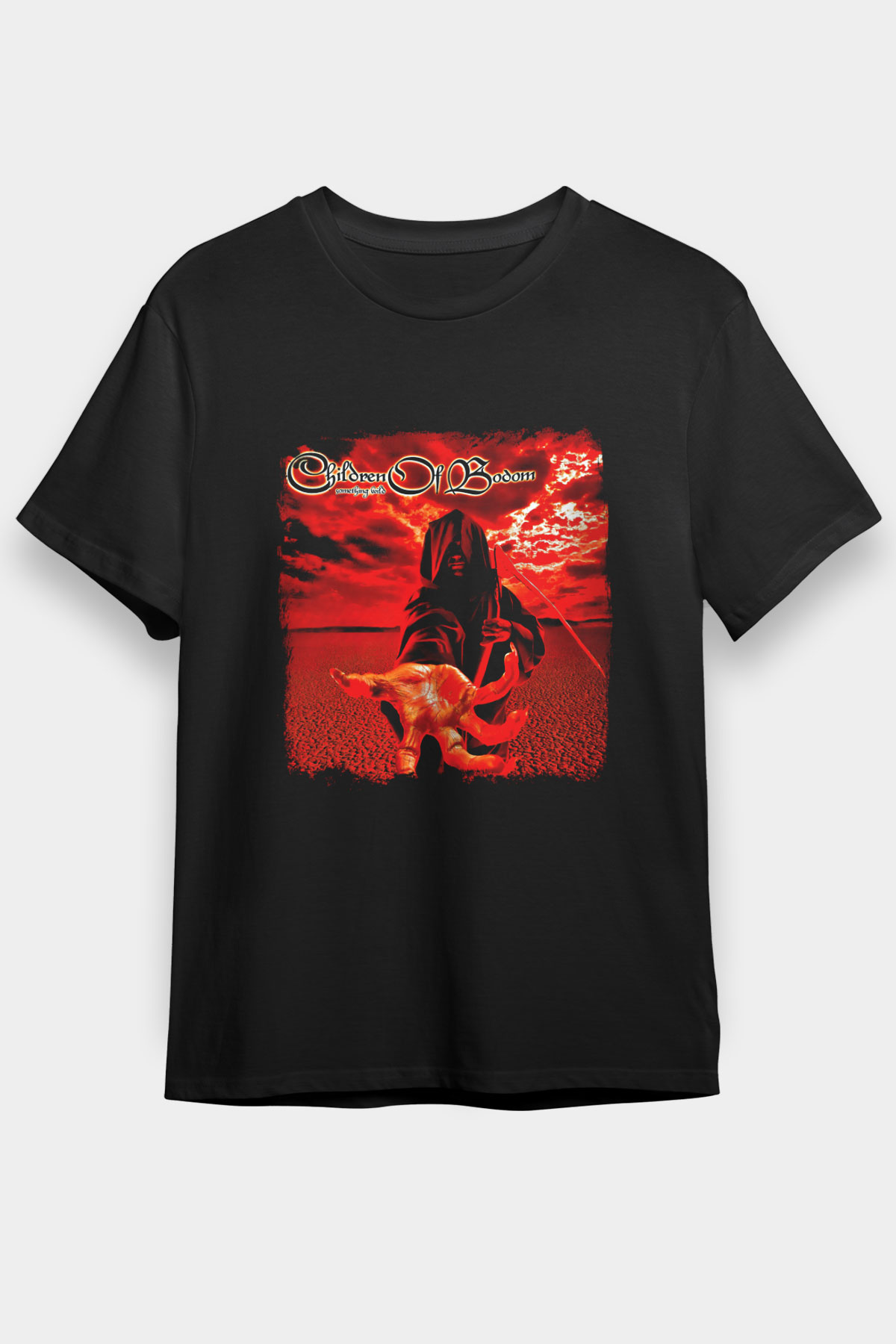 Children of Bodom Baskılı Unisex Siyah Tişört