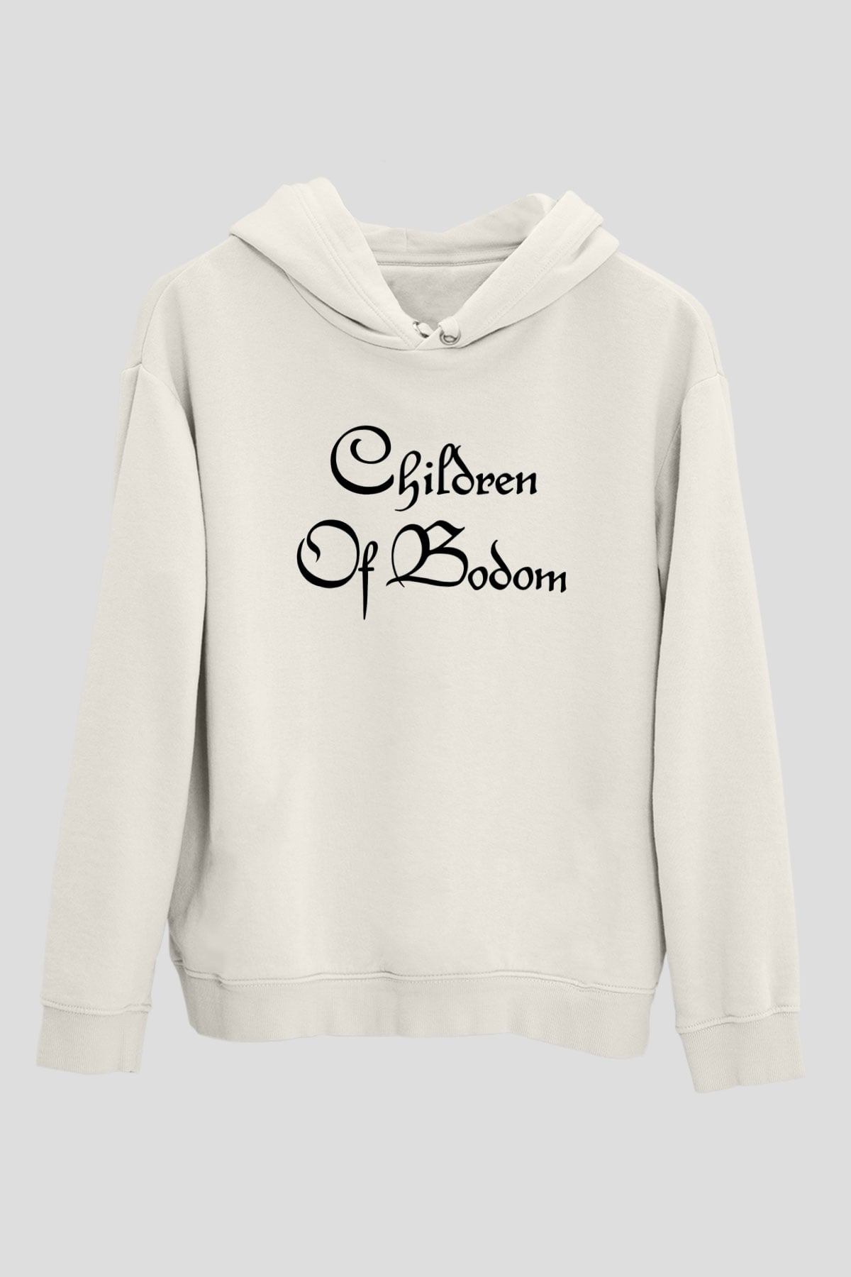 Children of Bodom Beyaz Unisex Kapşonlu Sweatshirt