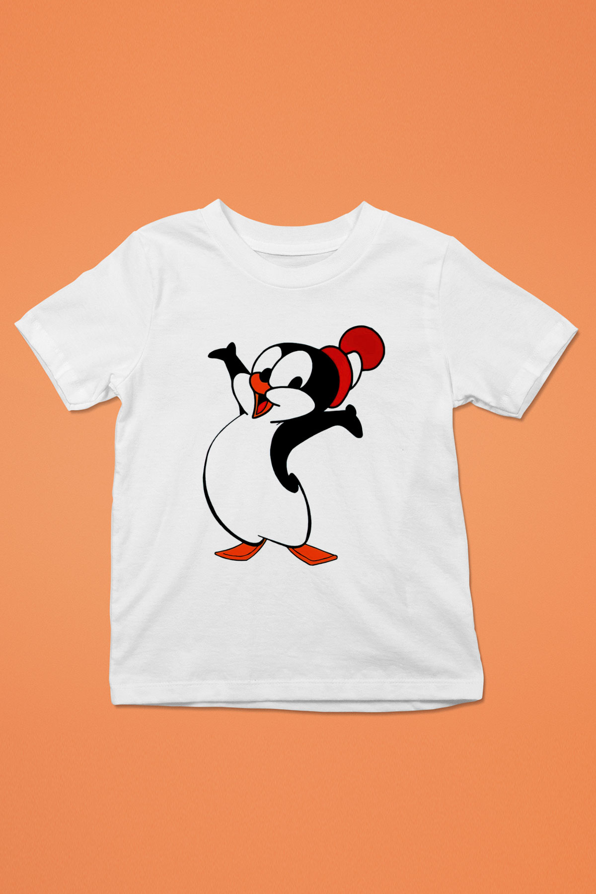 Chilly Willy Beyaz Unisex  Çocuk Tişört