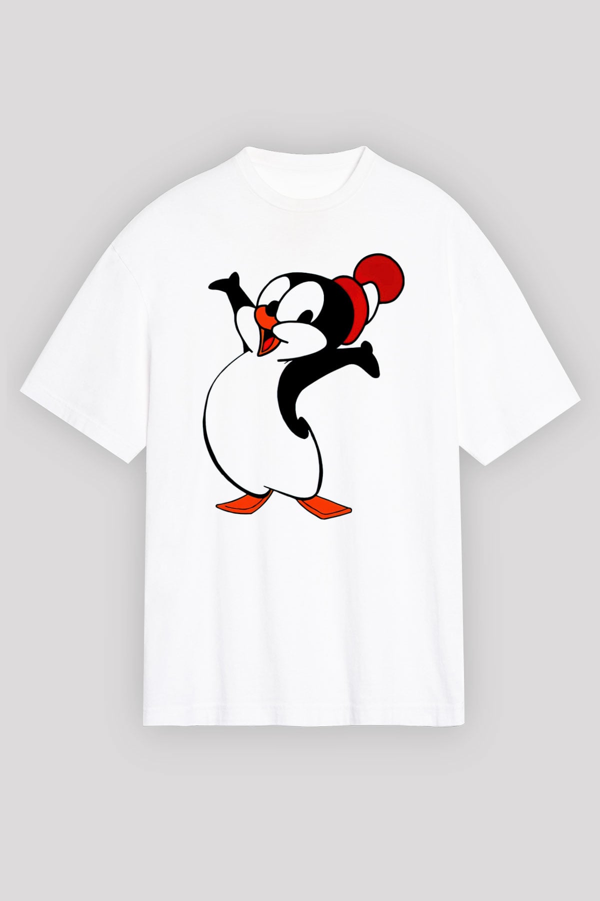 Chilly Willy Beyaz Unisex Tişört
