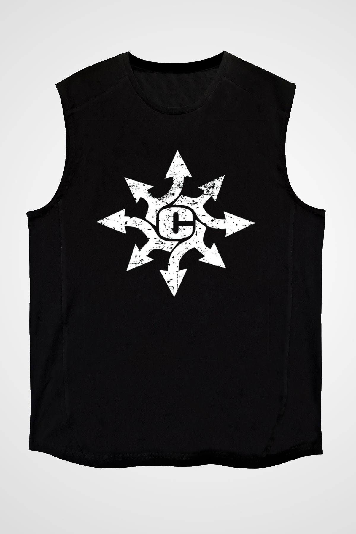 Chimaira Siyah Unisex Kolsuz Tişört