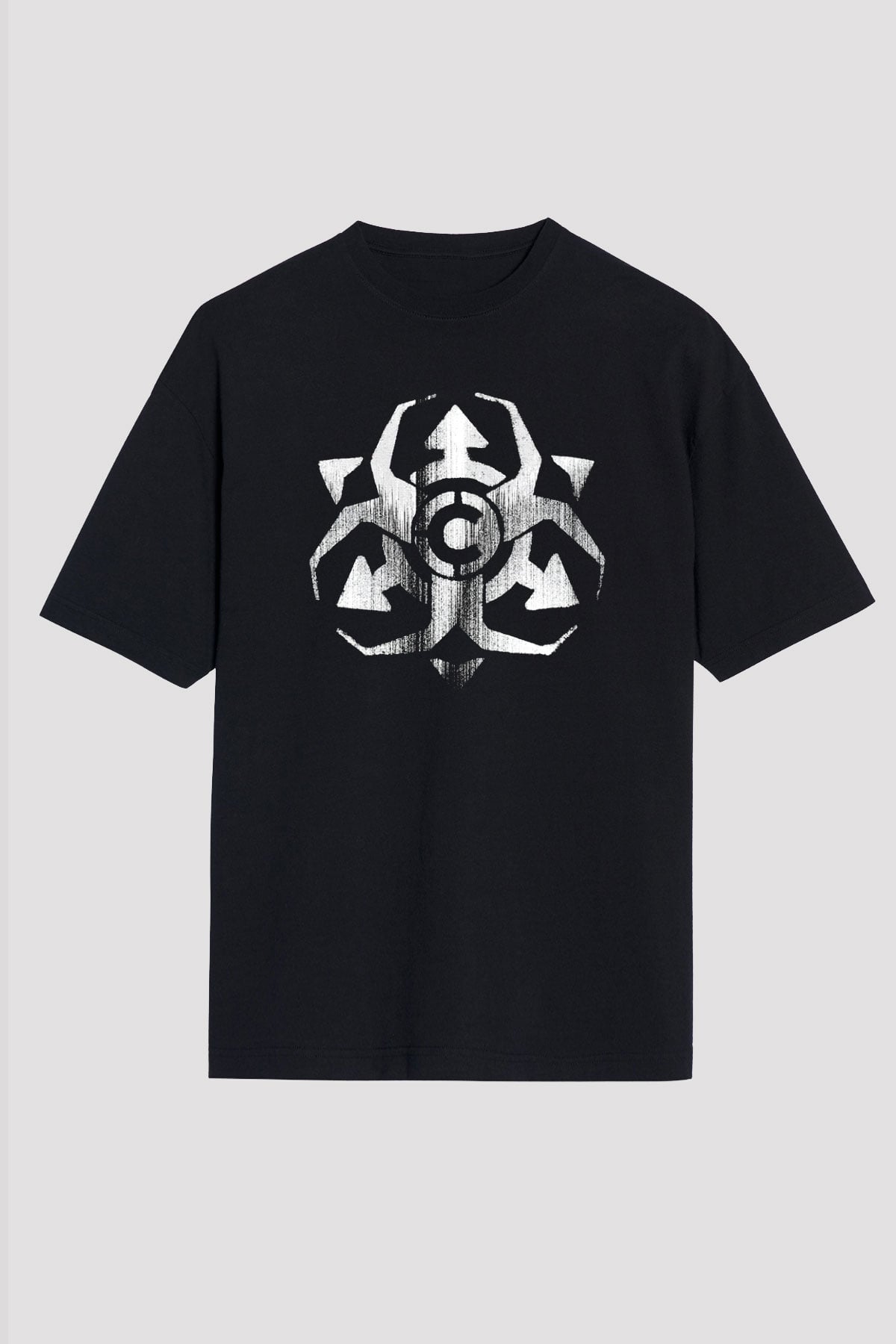 Chimaira Siyah Unisex Oversize Tişört T-Shirt