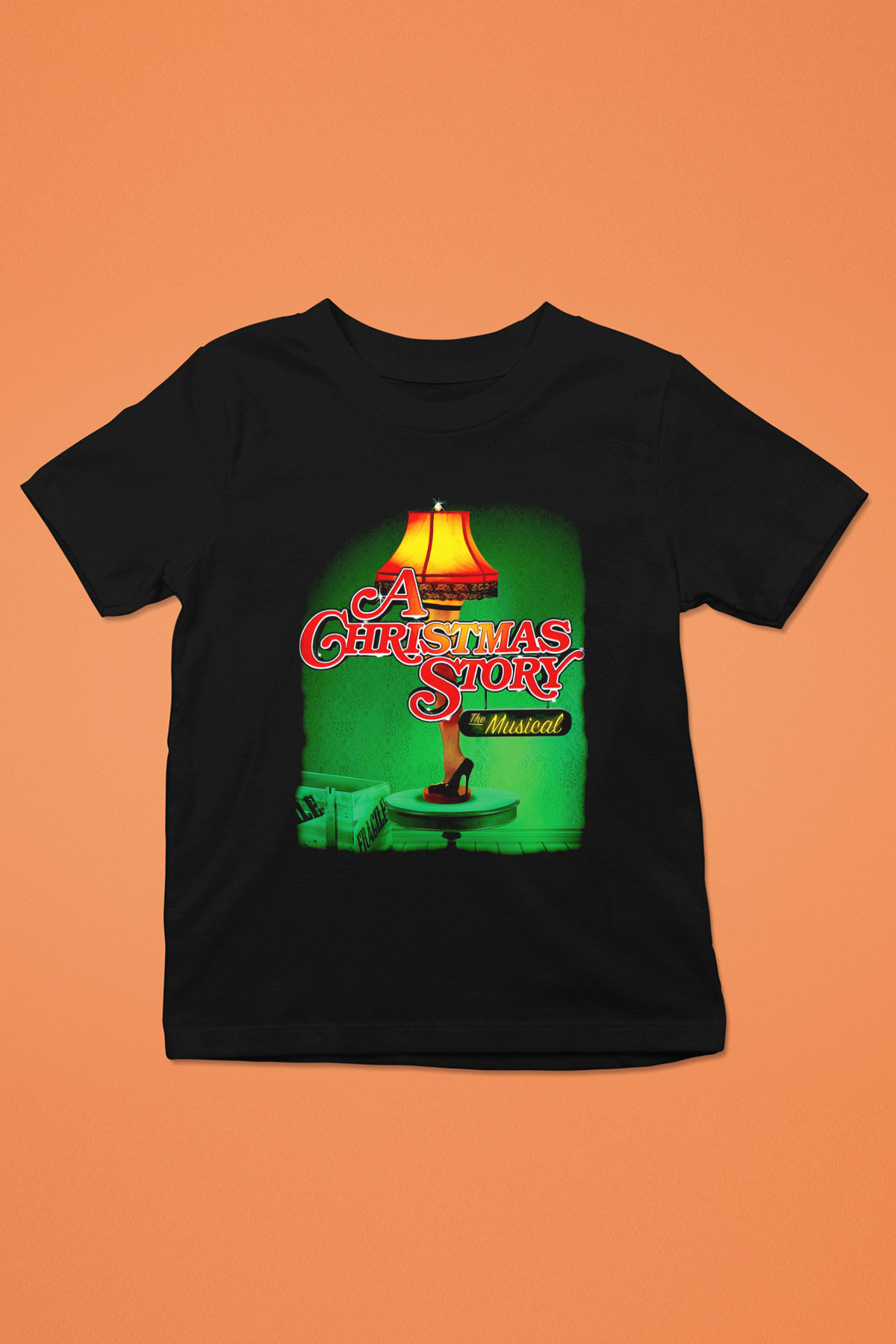 Christmas Story Siyah Unisex  Çocuk Tişört