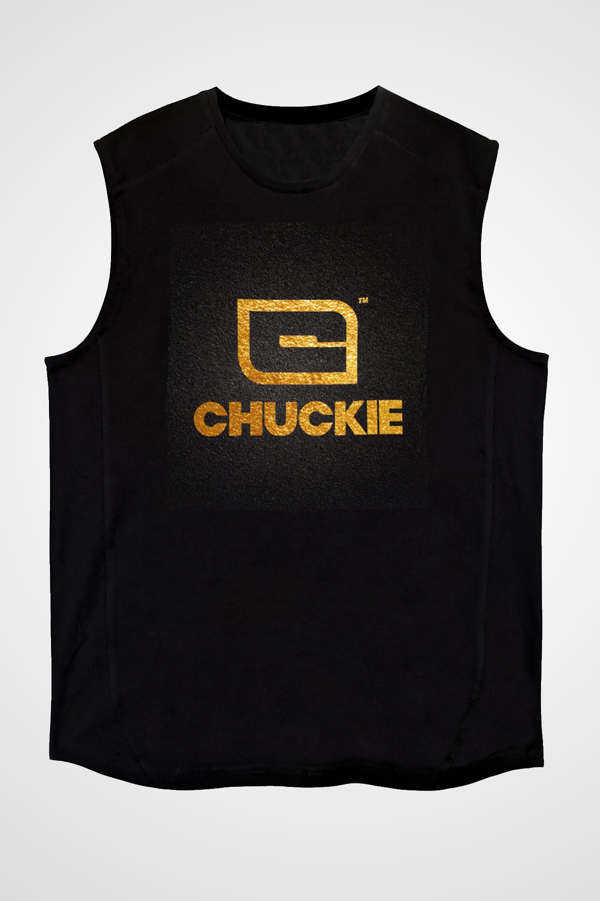 Chuckie Siyah Unisex Kolsuz Tişört
