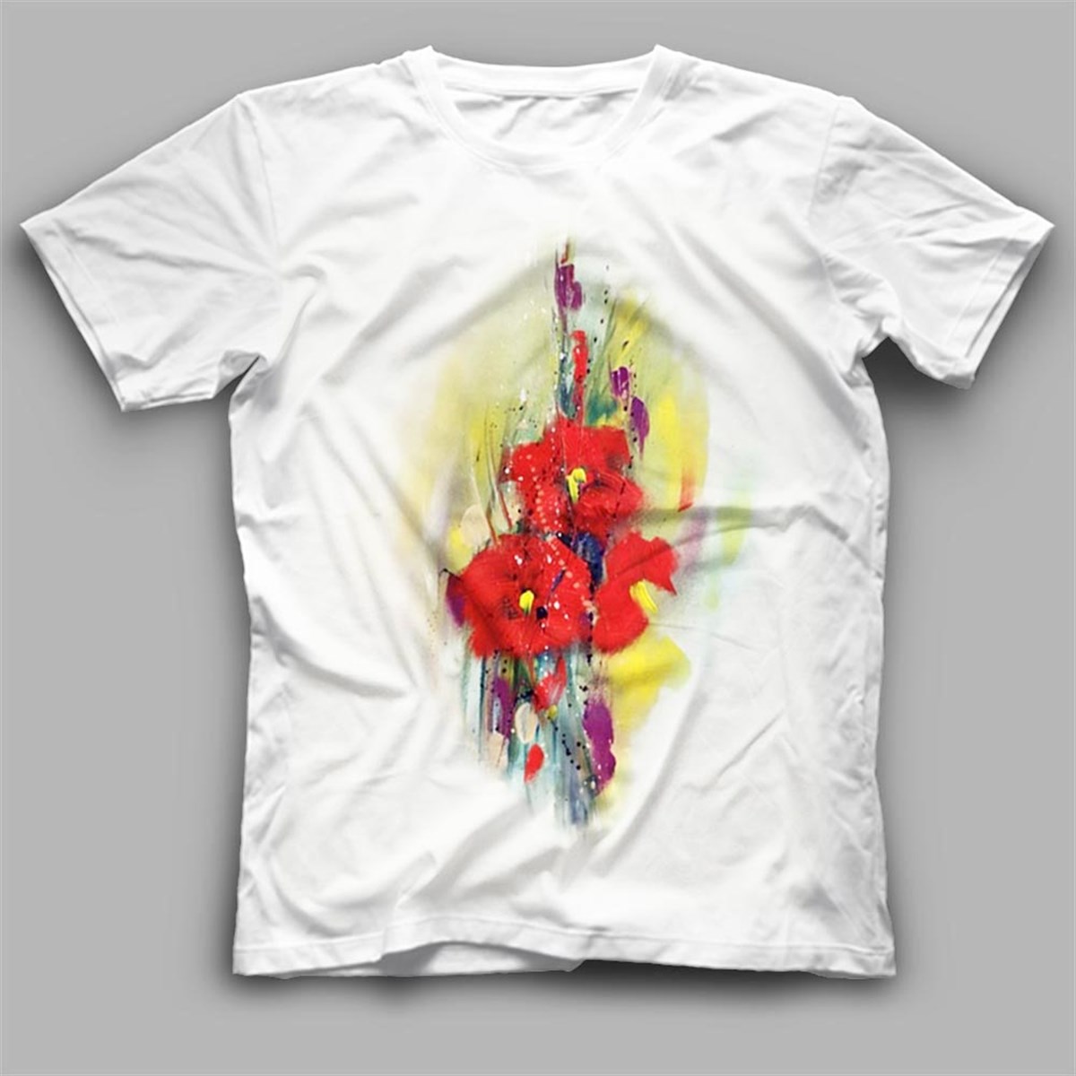 Çiçek Çocuk Tişörtü Çocuk T-Shirt ACSYT13