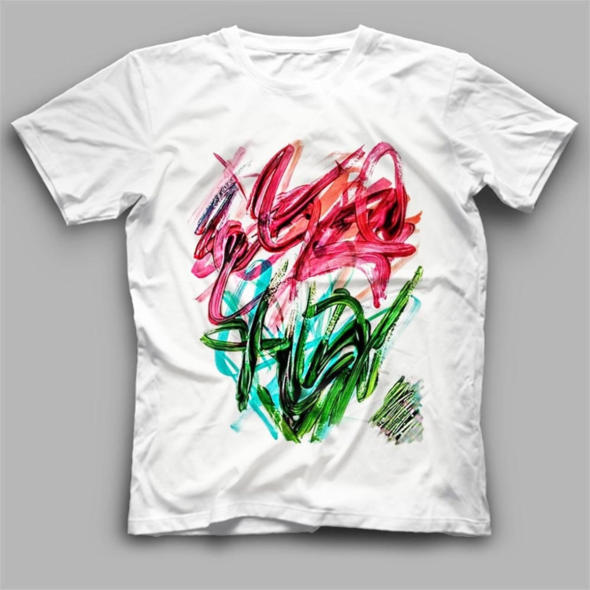 Çiçek Çocuk Tişörtü Çocuk T-Shirt ACSYT4