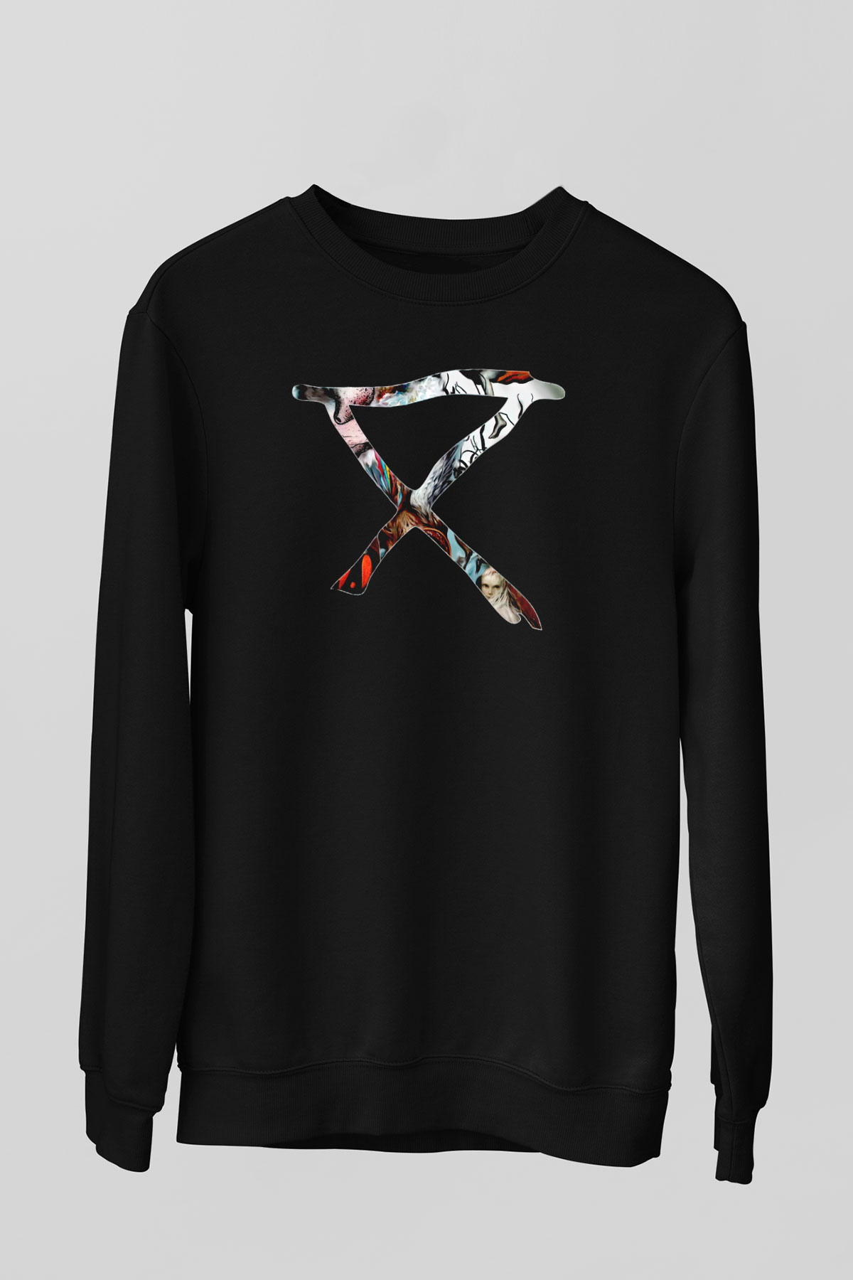 Circa Survive Siyah Unisex Sweatshirt