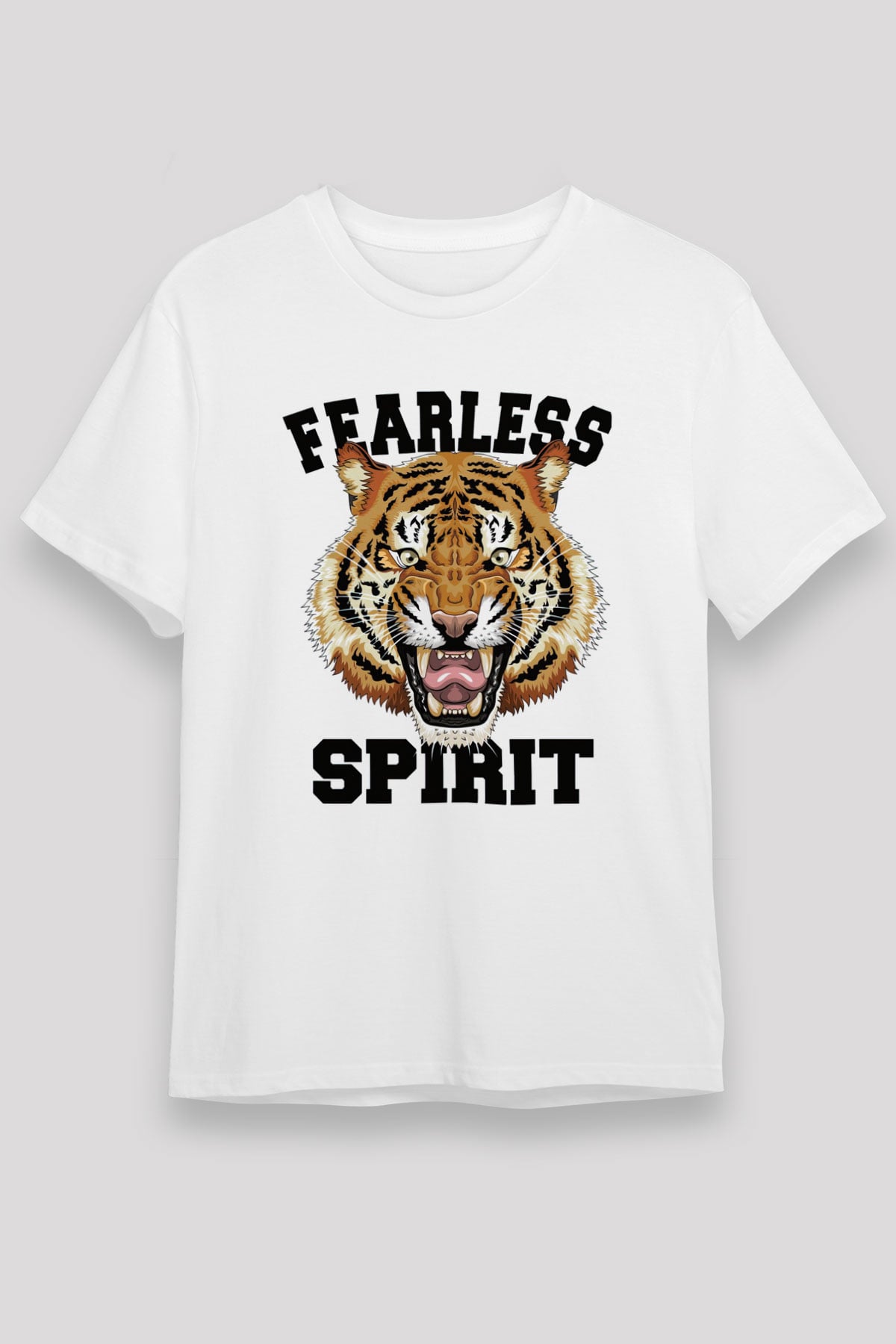 Çita Beyaz Unisex Tişört T-Shirt - TişörtFabrikası