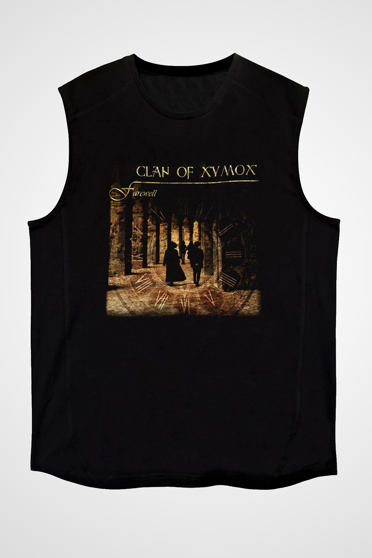Clan of Xymox Siyah Unisex Kolsuz Tişört