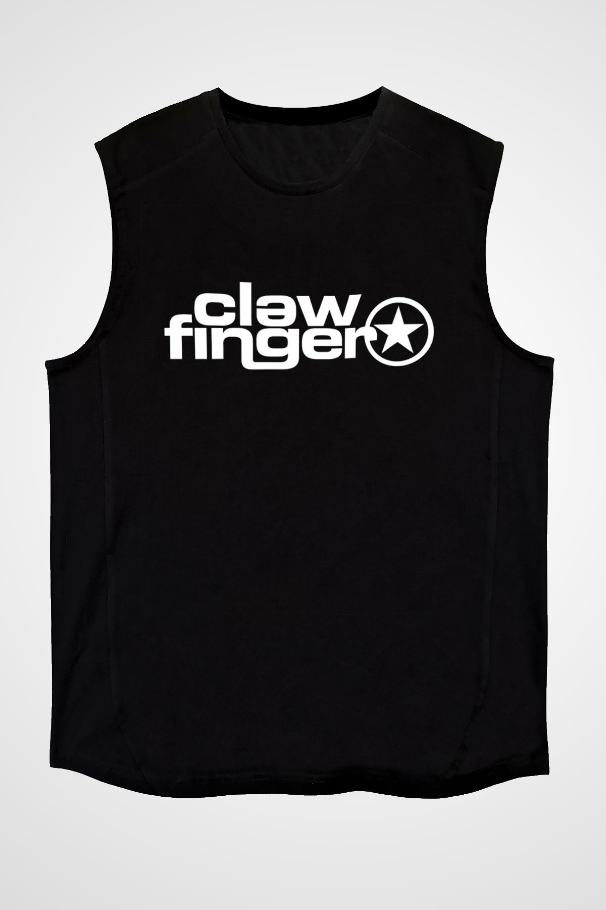 Clawfinger Siyah Unisex Kolsuz Tişört