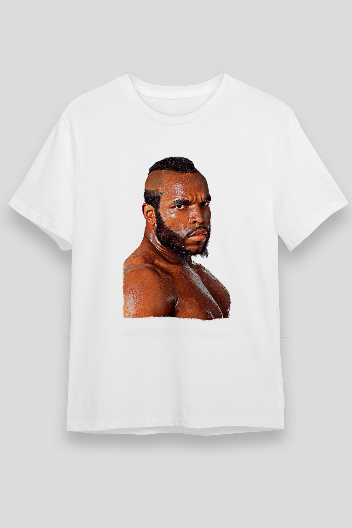 Clubber Baskılı Unisex Beyaz Tişört - Tshirt