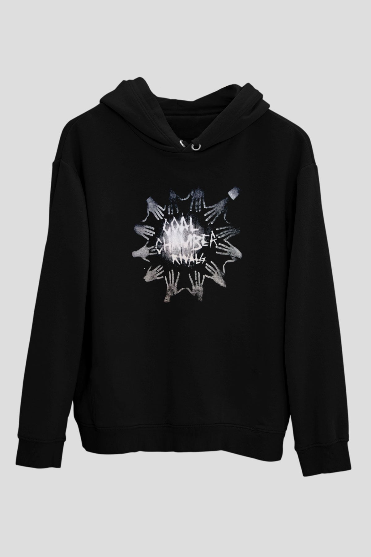 Coal Chamber Siyah Unisex Kapüşonlu Sweatshirt