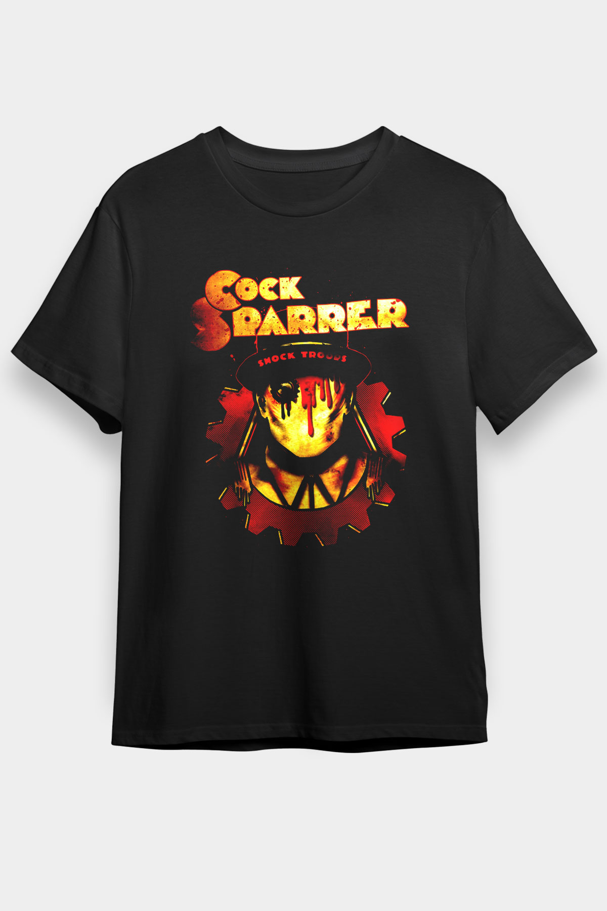 Cock Sparrer Siyah Unisex Tişört T-Shirt - TişörtFabrikası