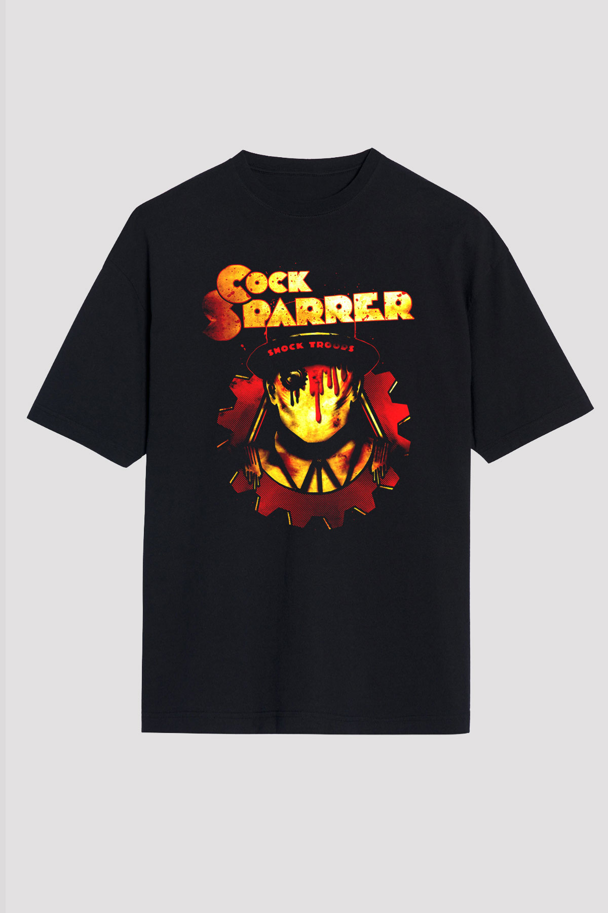 Cock Sparrer Siyah Unisex Tişört T-Shirt - TişörtFabrikası