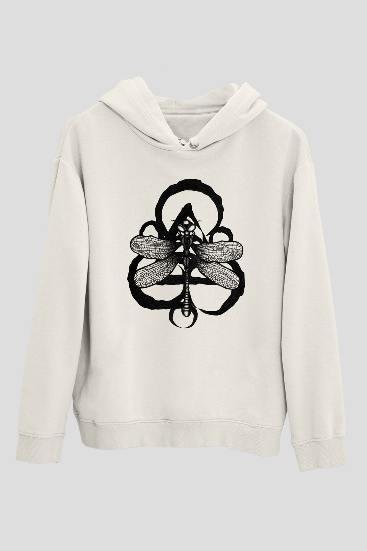 Coheed and Cambria Beyaz Unisex Kapşonlu Sweatshirt