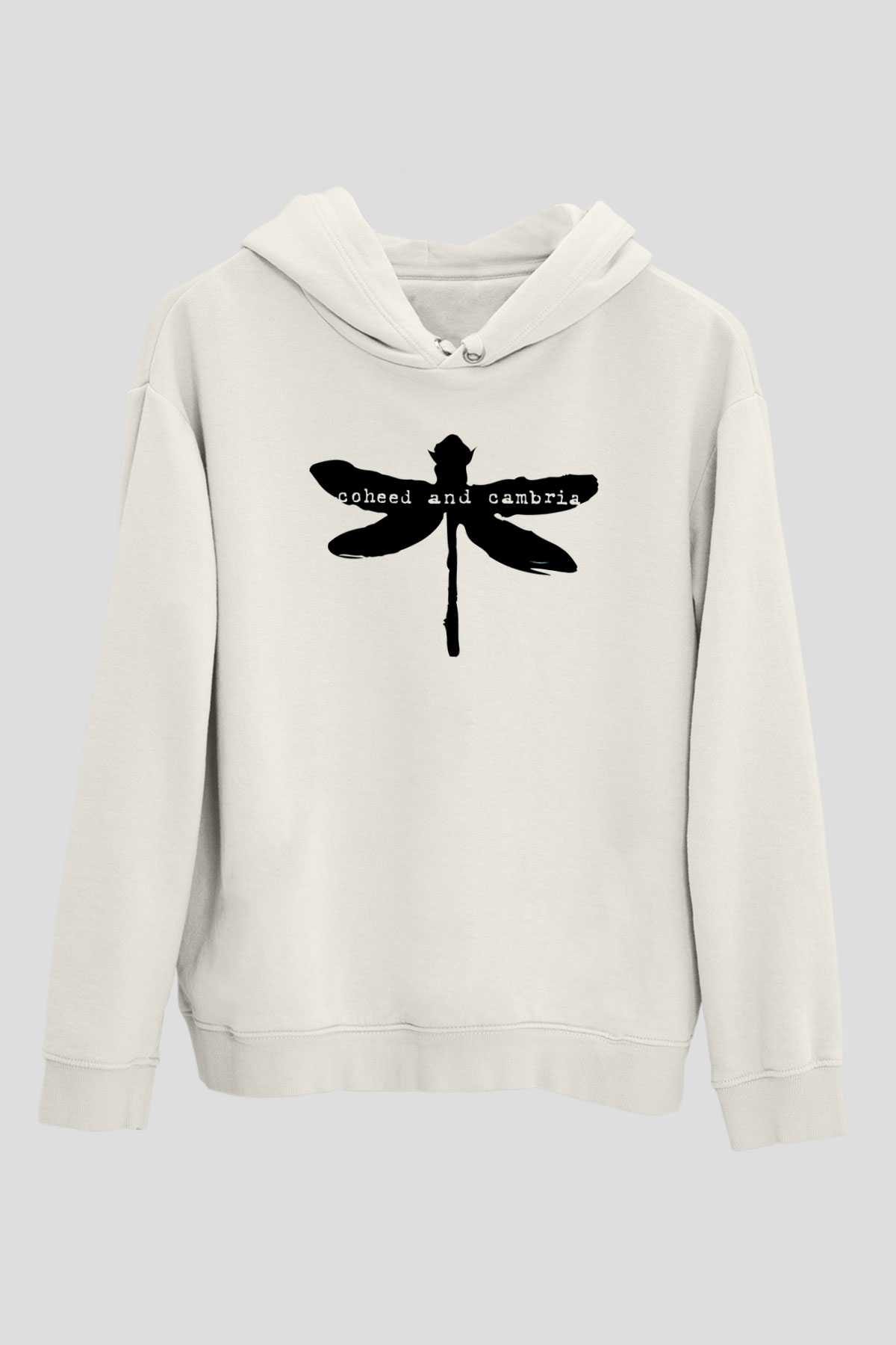 Coheed and Cambria Beyaz Unisex Kapüşonlu Sweatshirt