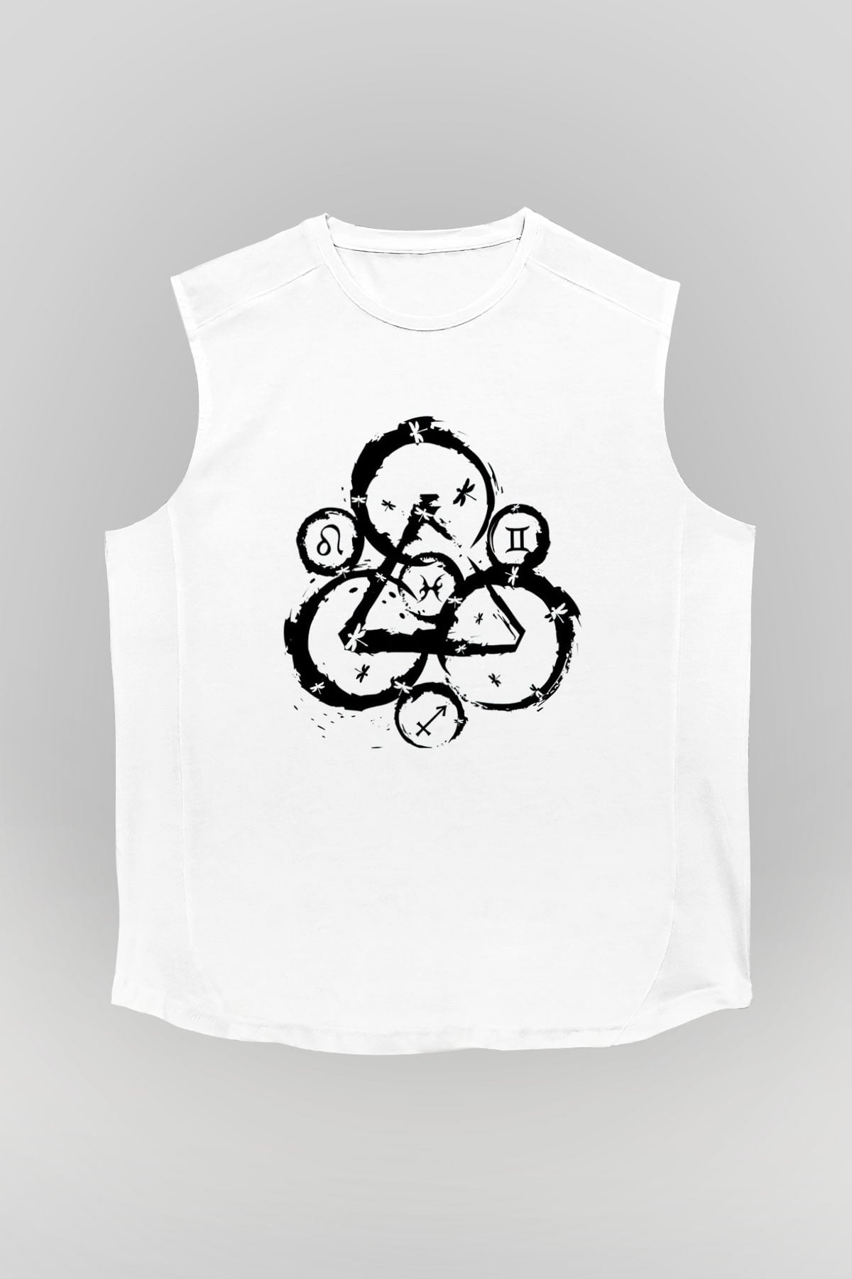 Coheed and Cambria Beyaz Unisex Kolsuz Tişört