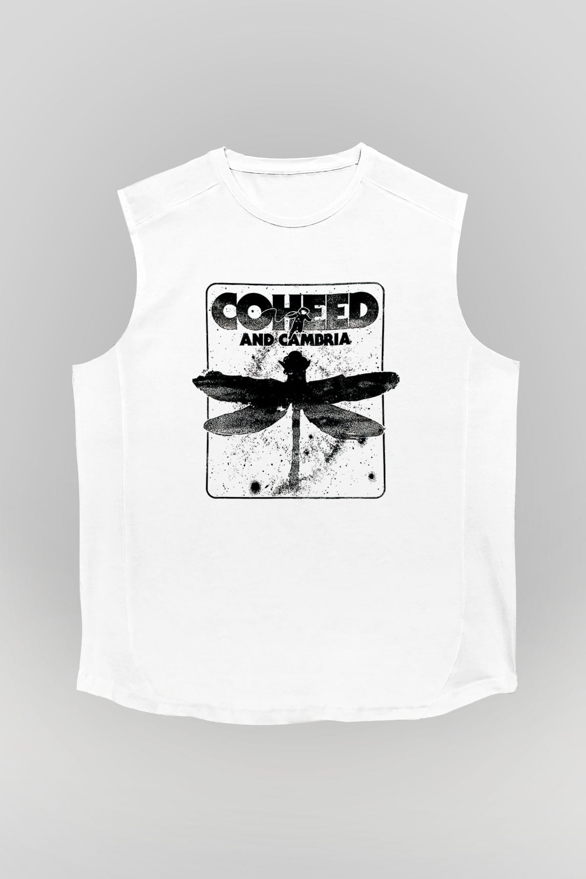 Coheed and Cambria Beyaz Unisex Kolsuz Tişört