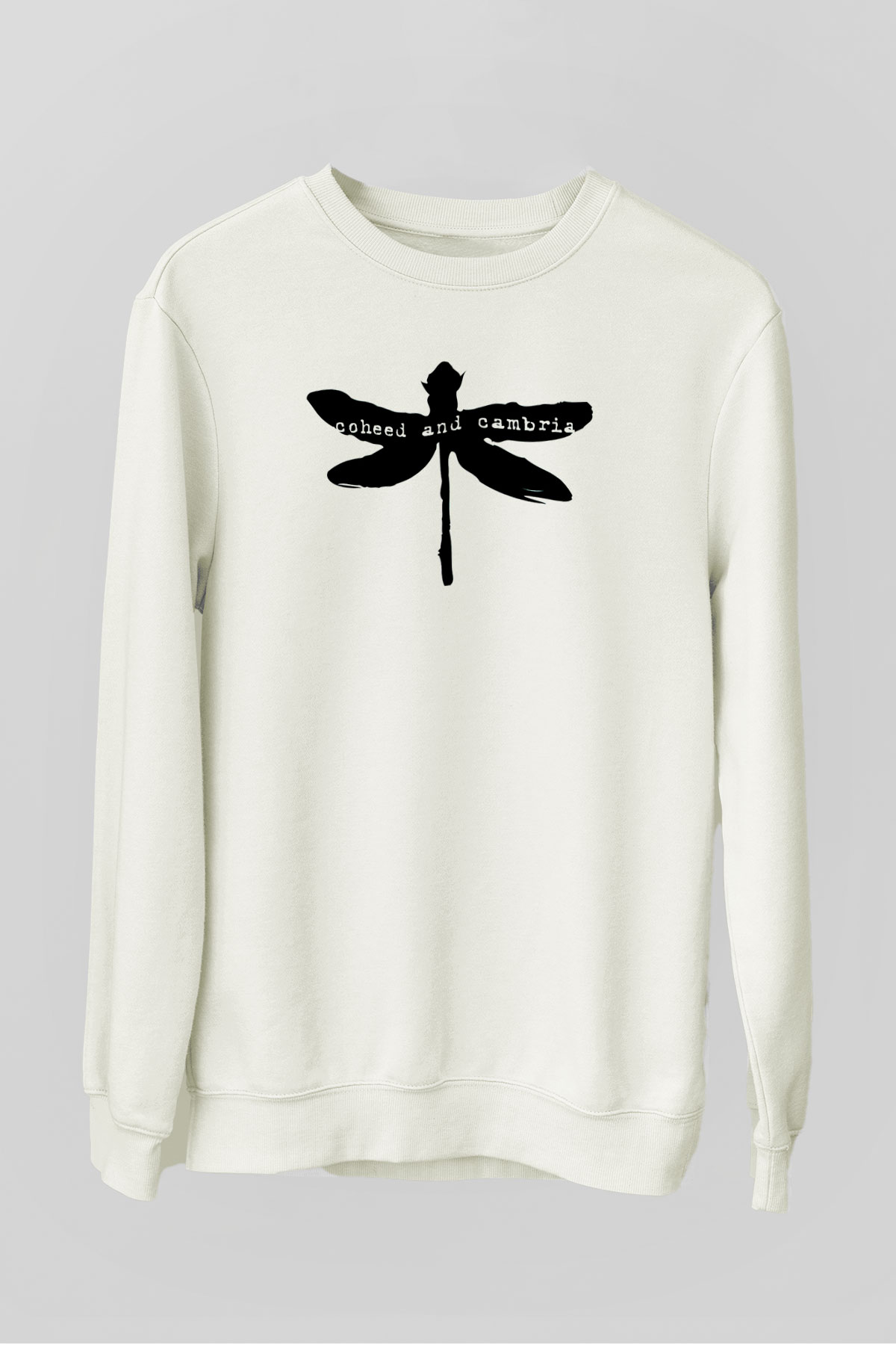 Coheed and Cambria Beyaz Unisex Sweatshirt