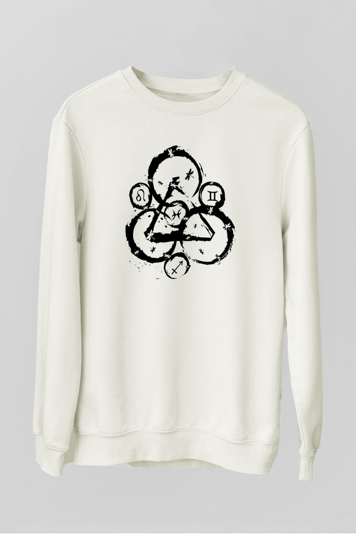Coheed and Cambria Beyaz Unisex Sweatshirt