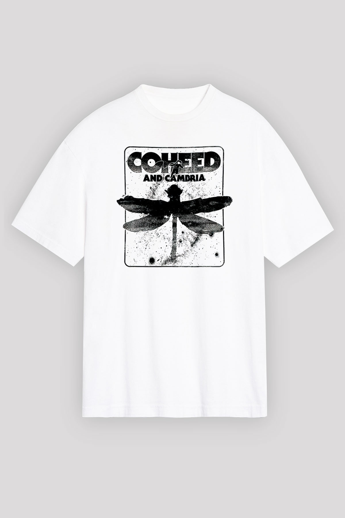 Coheed and Cambria Beyaz Unisex Tişört T-Shirt - TişörtFabrikası