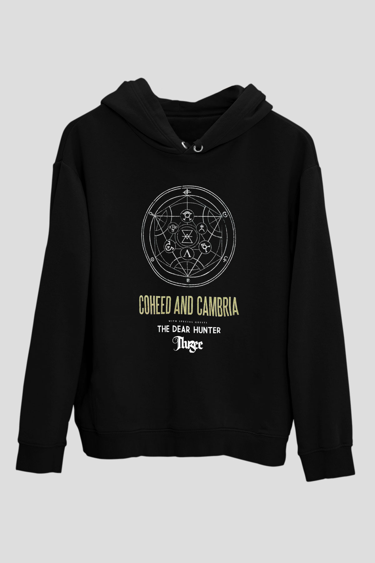 Coheed and Cambria Siyah Unisex Hoodie