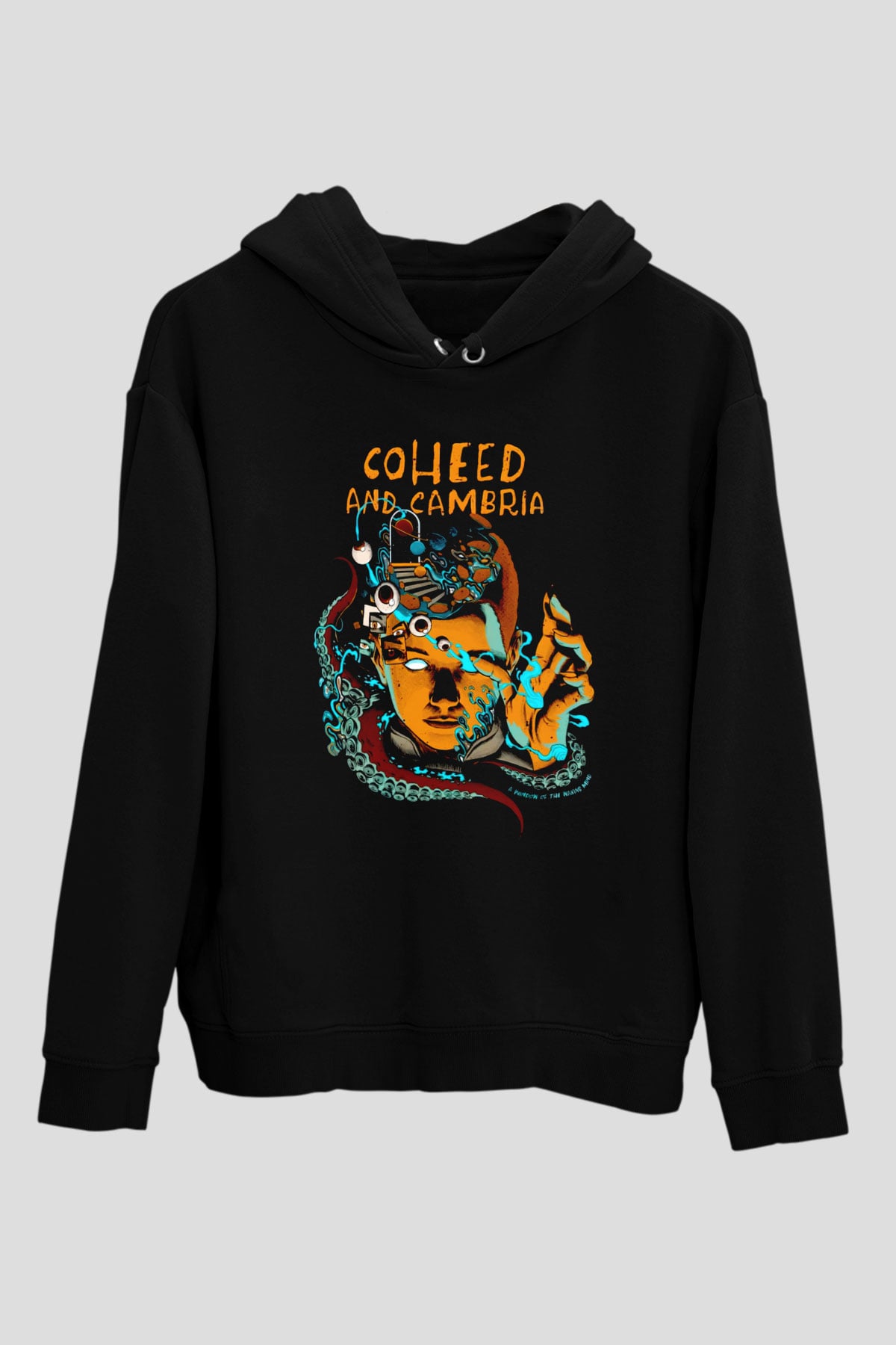 Coheed and Cambria Siyah Unisex Kapüşonlu Sweatshirt