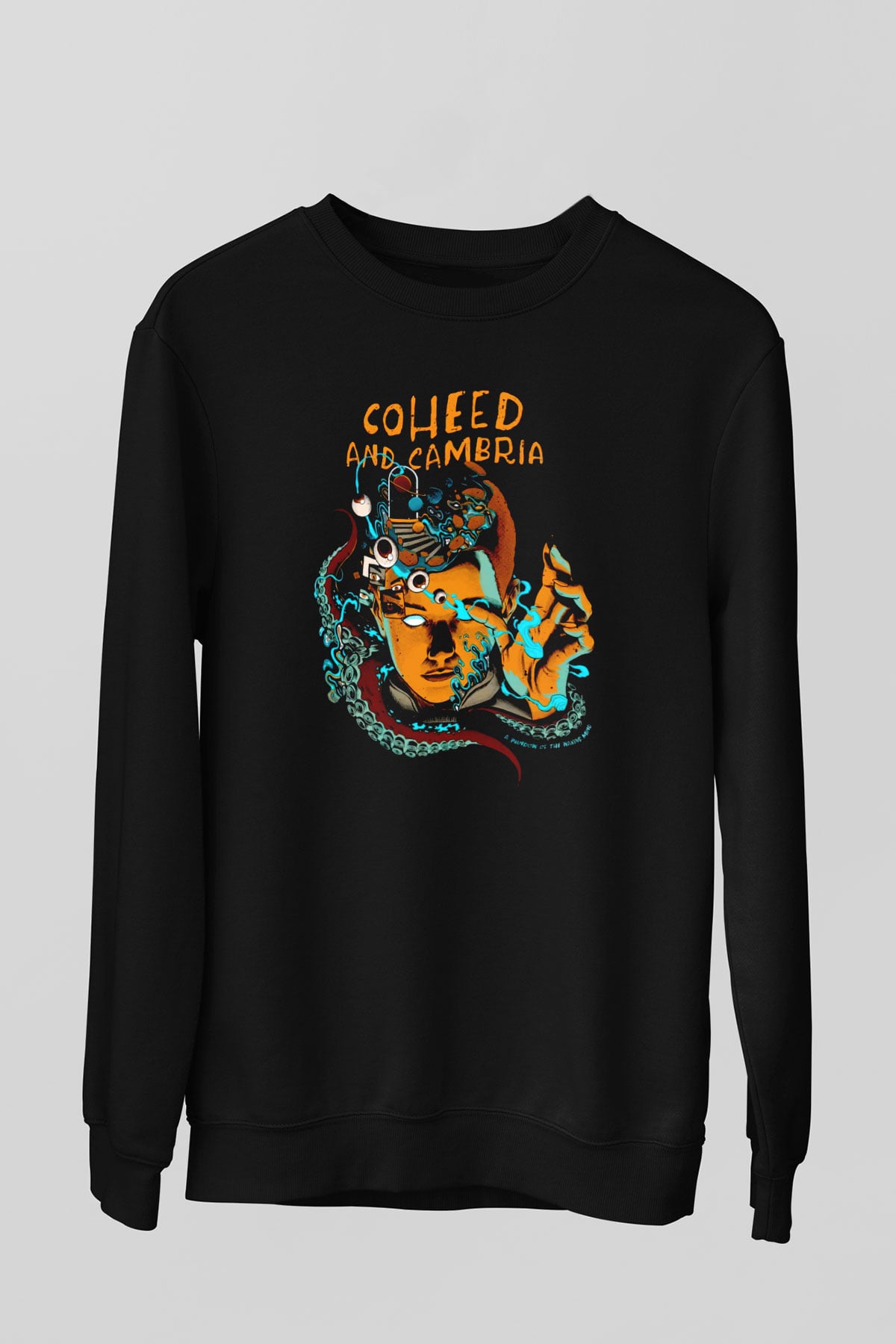 Coheed and Cambria Siyah Unisex Sweatshirt