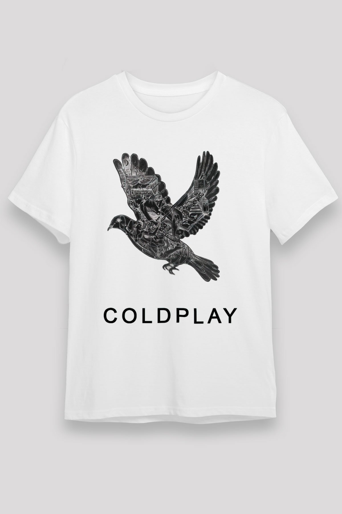 Coldplay White Unisex Tee - STREETWEAR