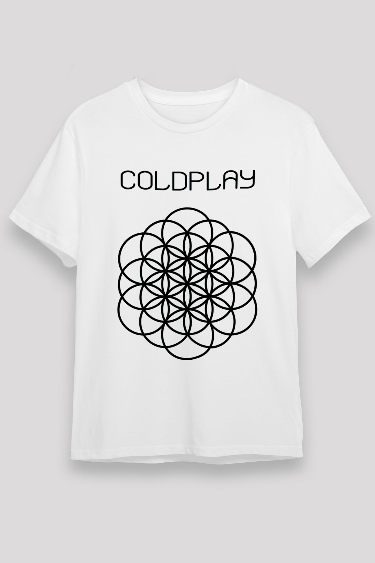 Coldplay White Unisex Tee - STREETWEAR