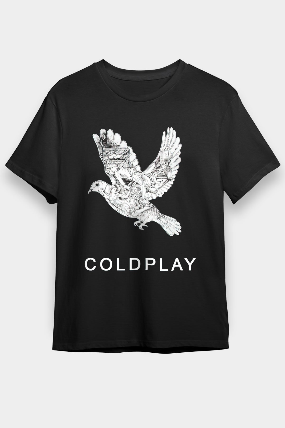 Coldplay Black Unisex Tee - STREETWEAR